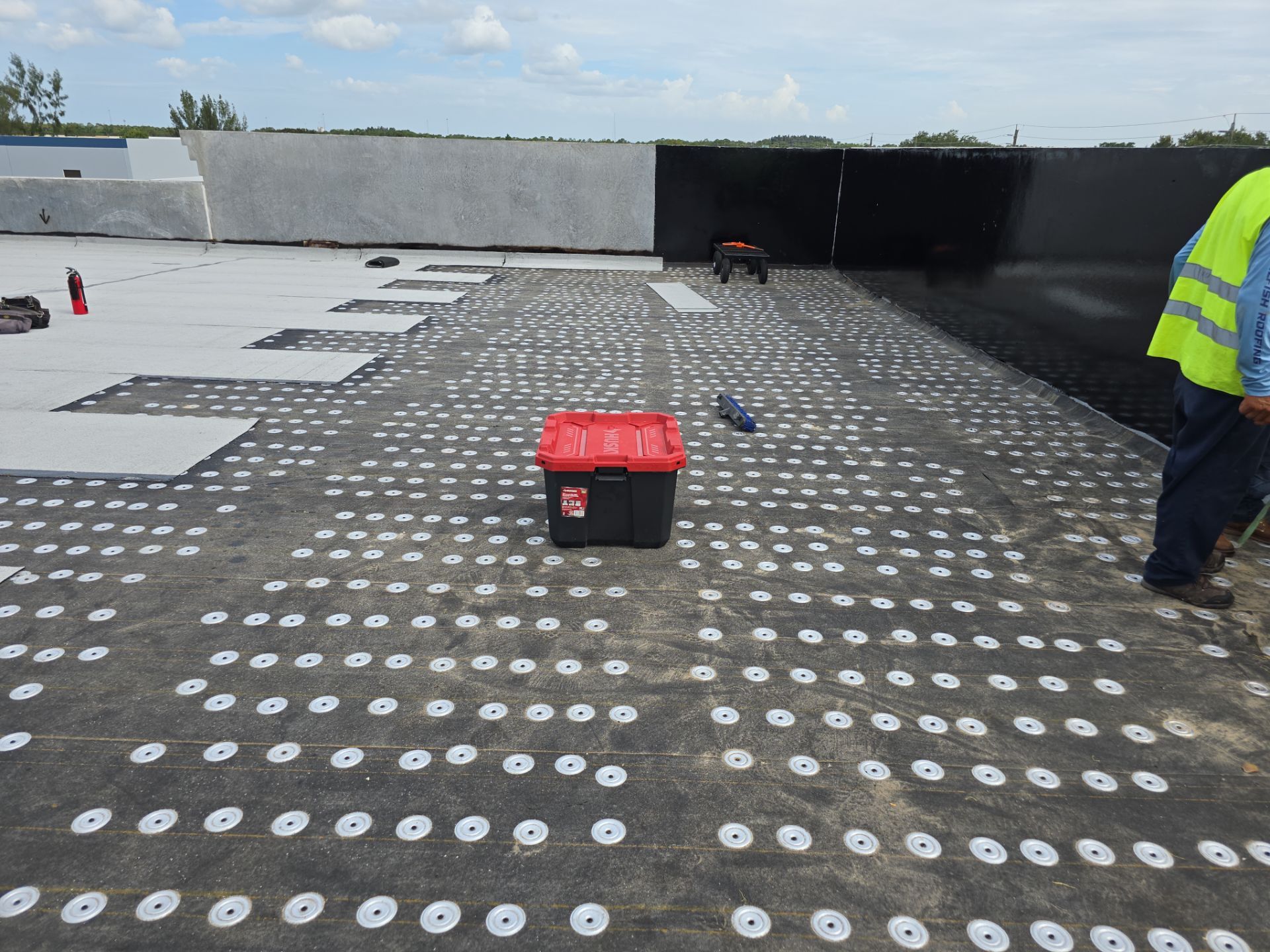 Torch Applied Modified Bitumen Roof Installation by Sailfish Roofing
