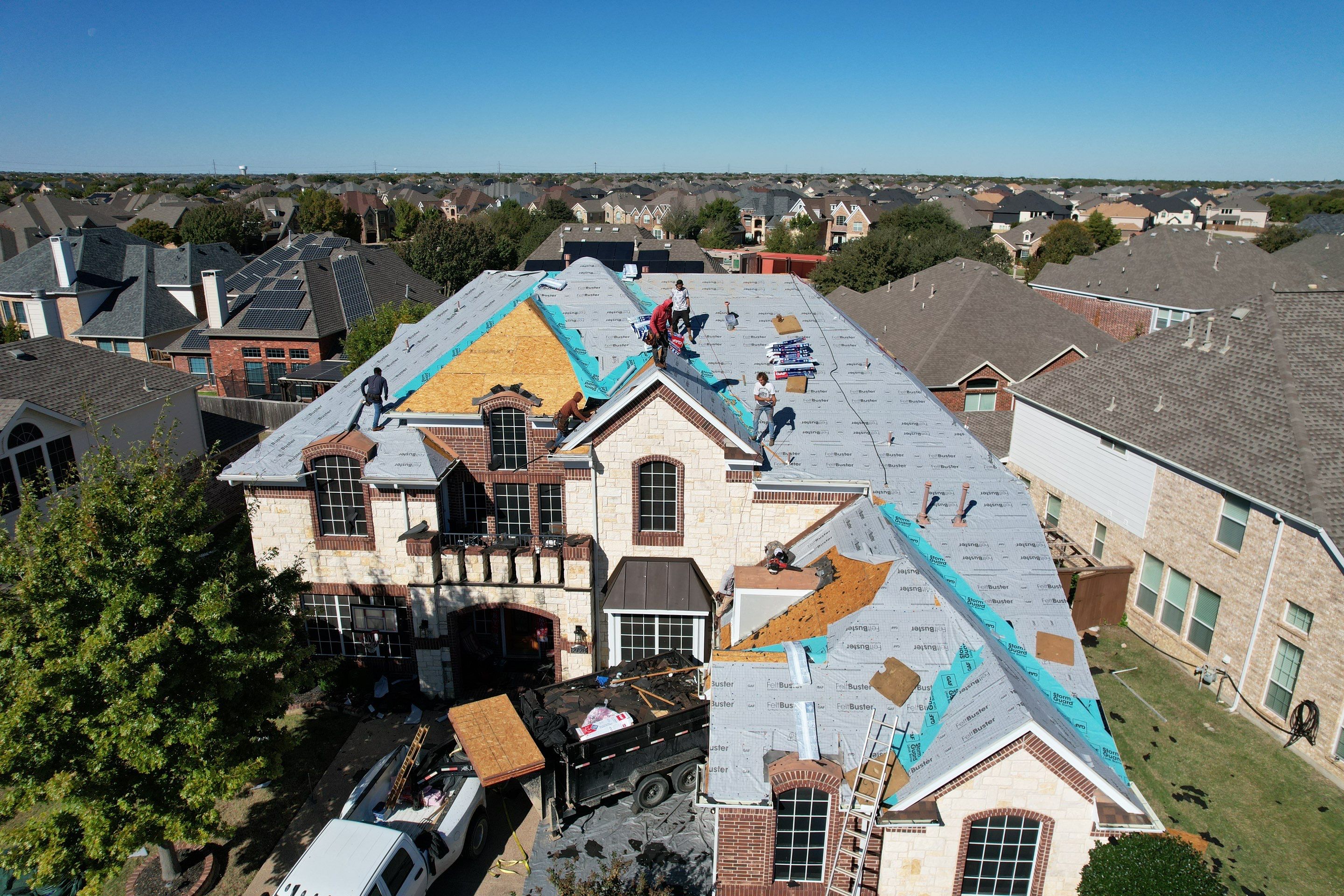 Project in Gand Prairie  by Zeus Exteriors