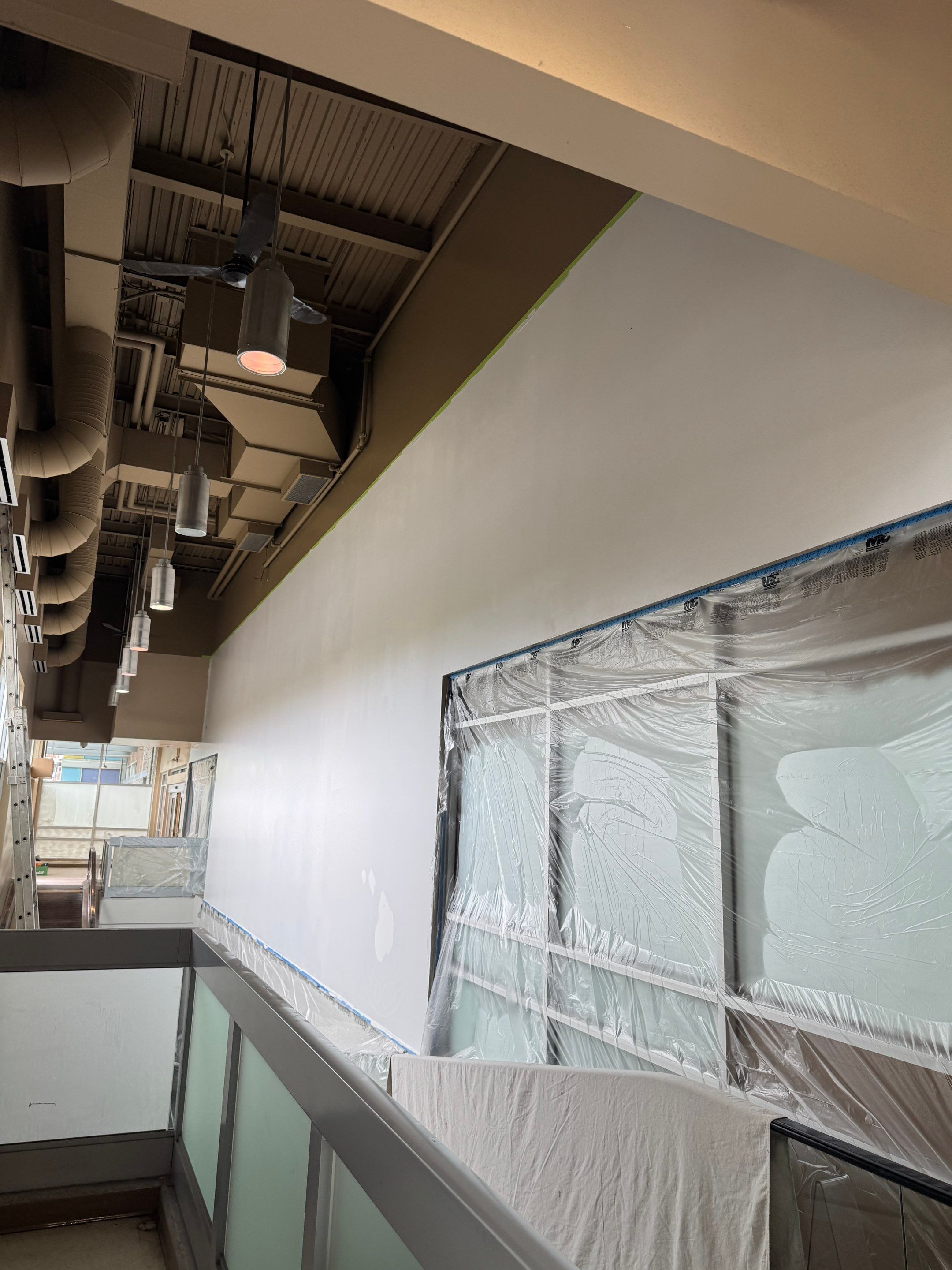 Commercial Prime & Paint Project-30ft height by YVR Construction Group