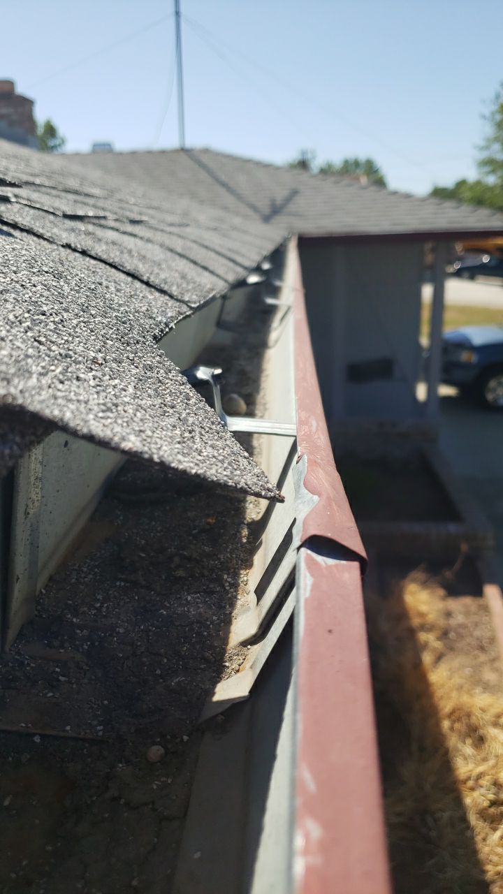 Gutter Installation using Englert LeafGuard Gutters by Byers Enterprises 