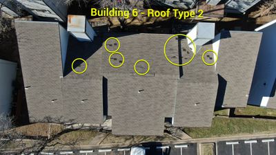 Apartment Roofing Repairs using Certainteed xt25