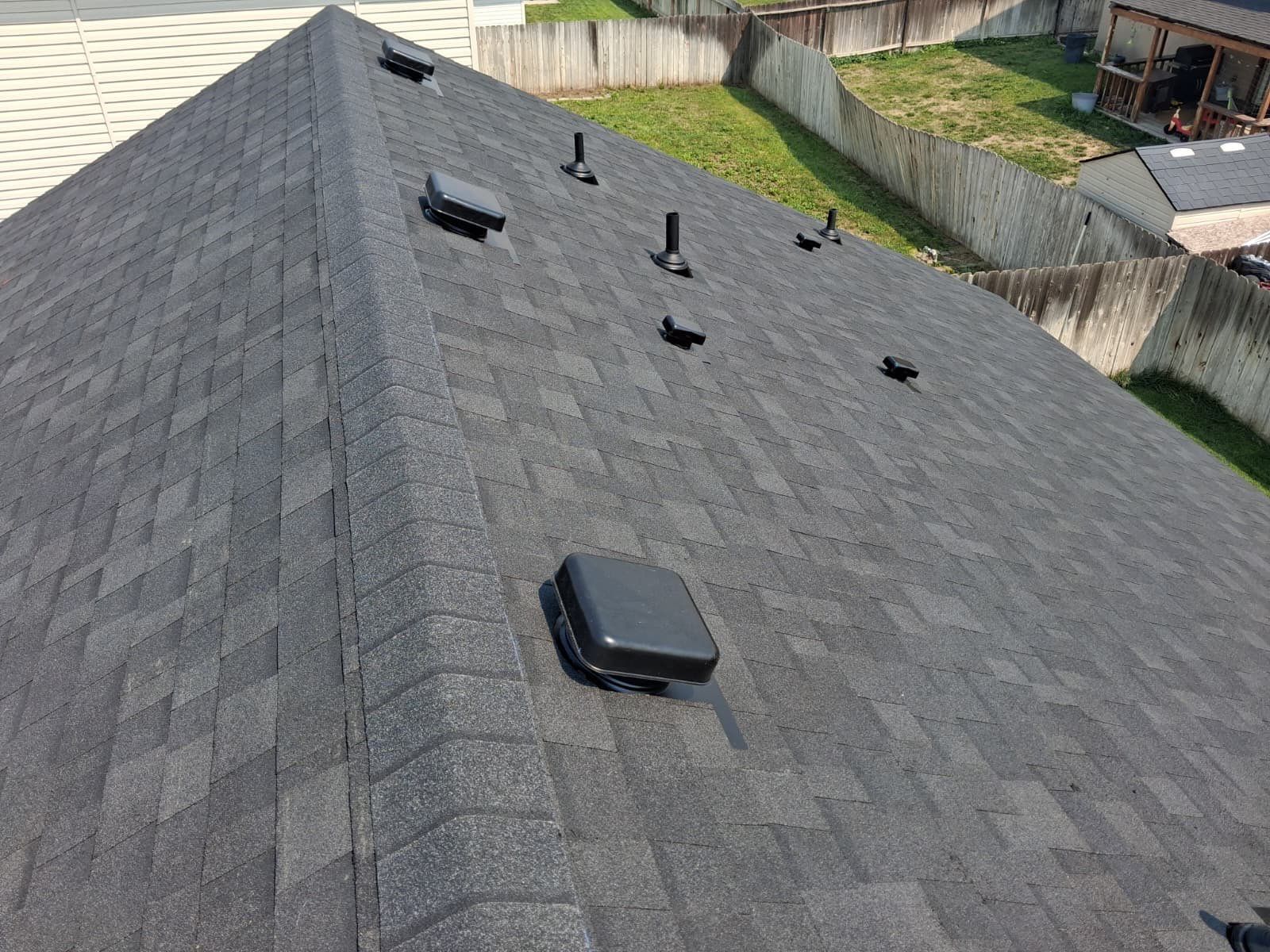 Residential Roof Replacement with Architectural Shingles in Caldwell by Olive Roofing