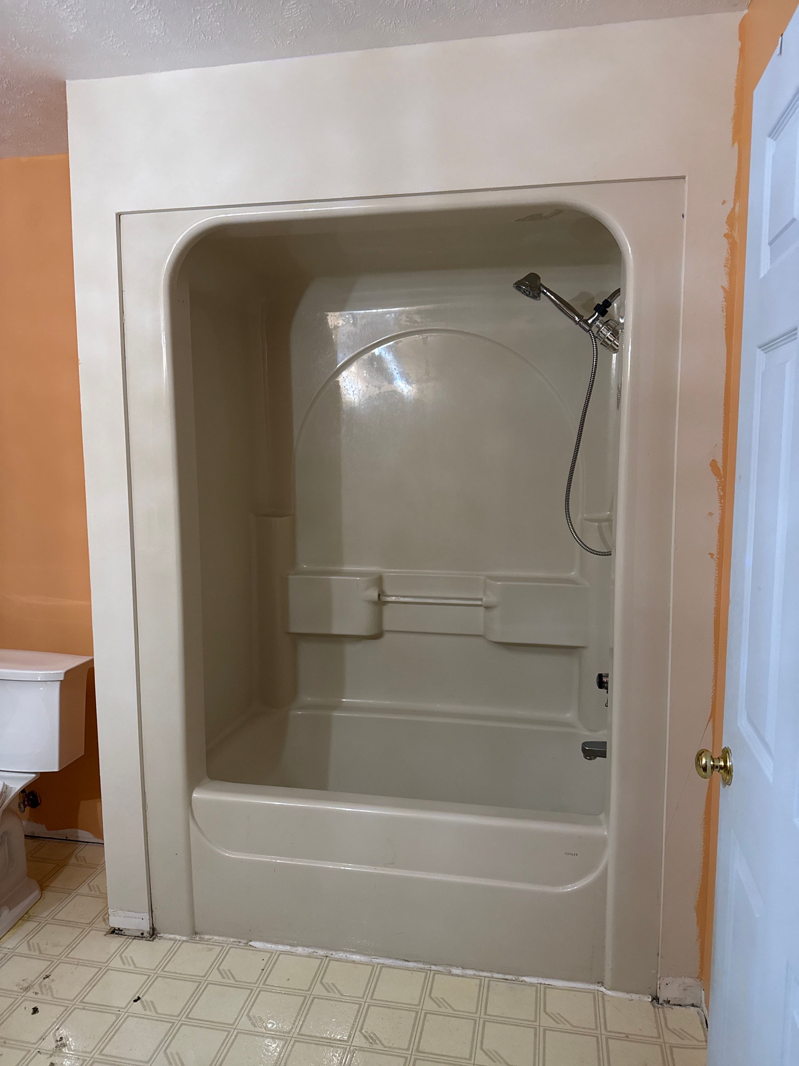 Bath Remodel in Boyne City by Rainbow Seamless Systems