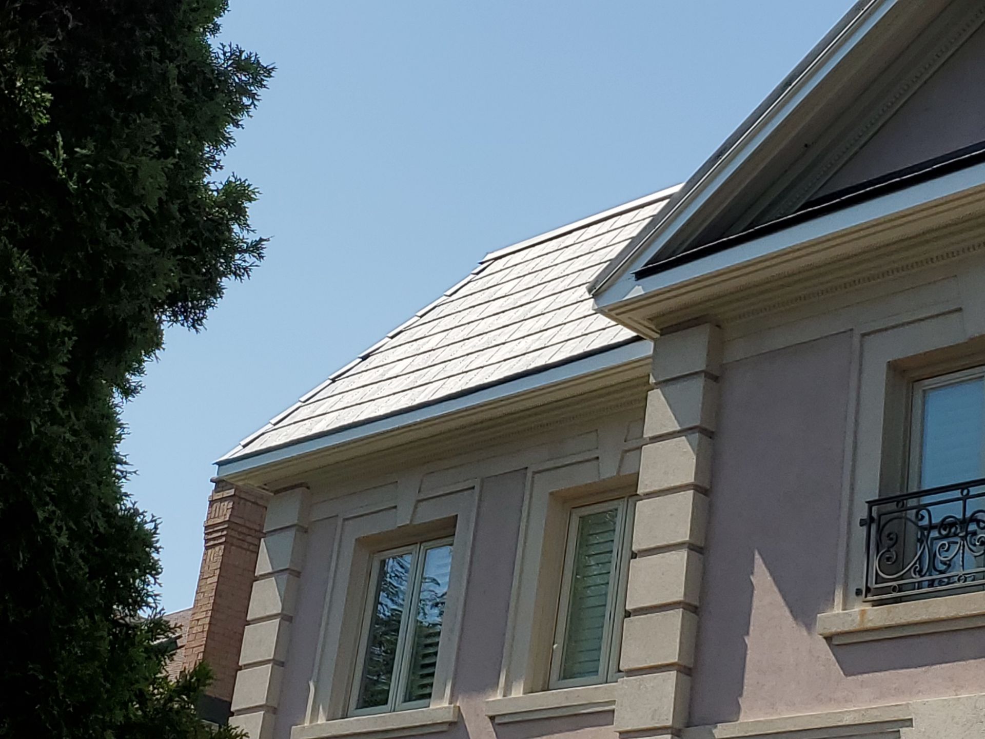 Residential Roofing Installation using Vicwest True Natuer. Metal Shingle by Jay Carter Roofing & Sheet Metal