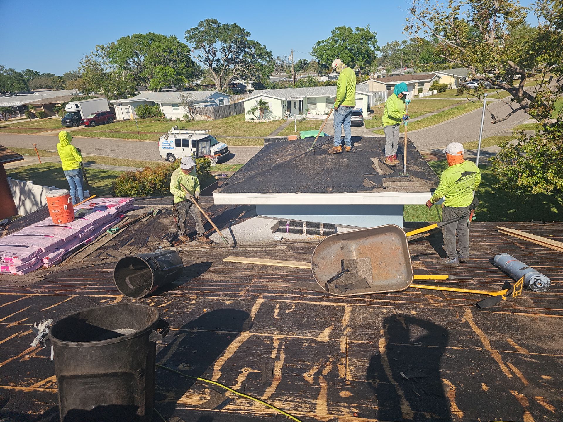 Project in St. Petersburg 33710 by Mitchell Roofing Company LLC 
