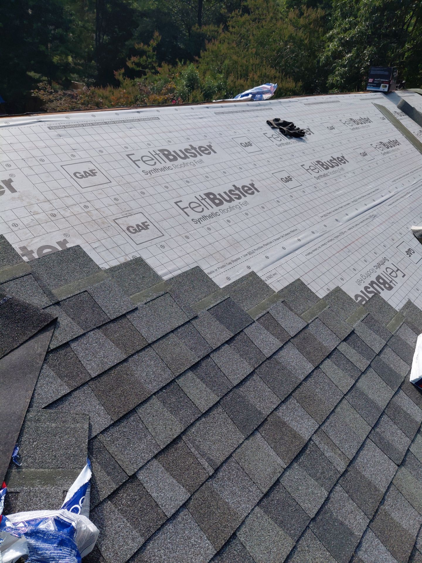 Alexandria: Residential Roof Replacement with GAF Timberline HDZ in Nantucket Morning by RM Banning, Inc.