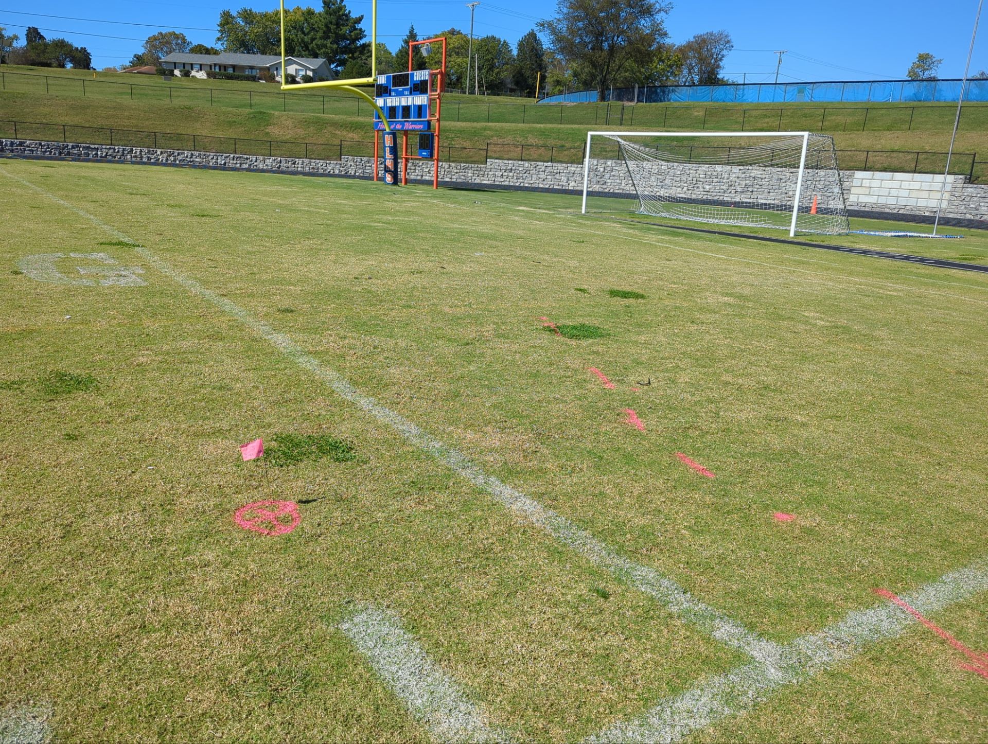 Football Field - Utility Locate and GPR Investigation by Alsip Locating Service, LLC