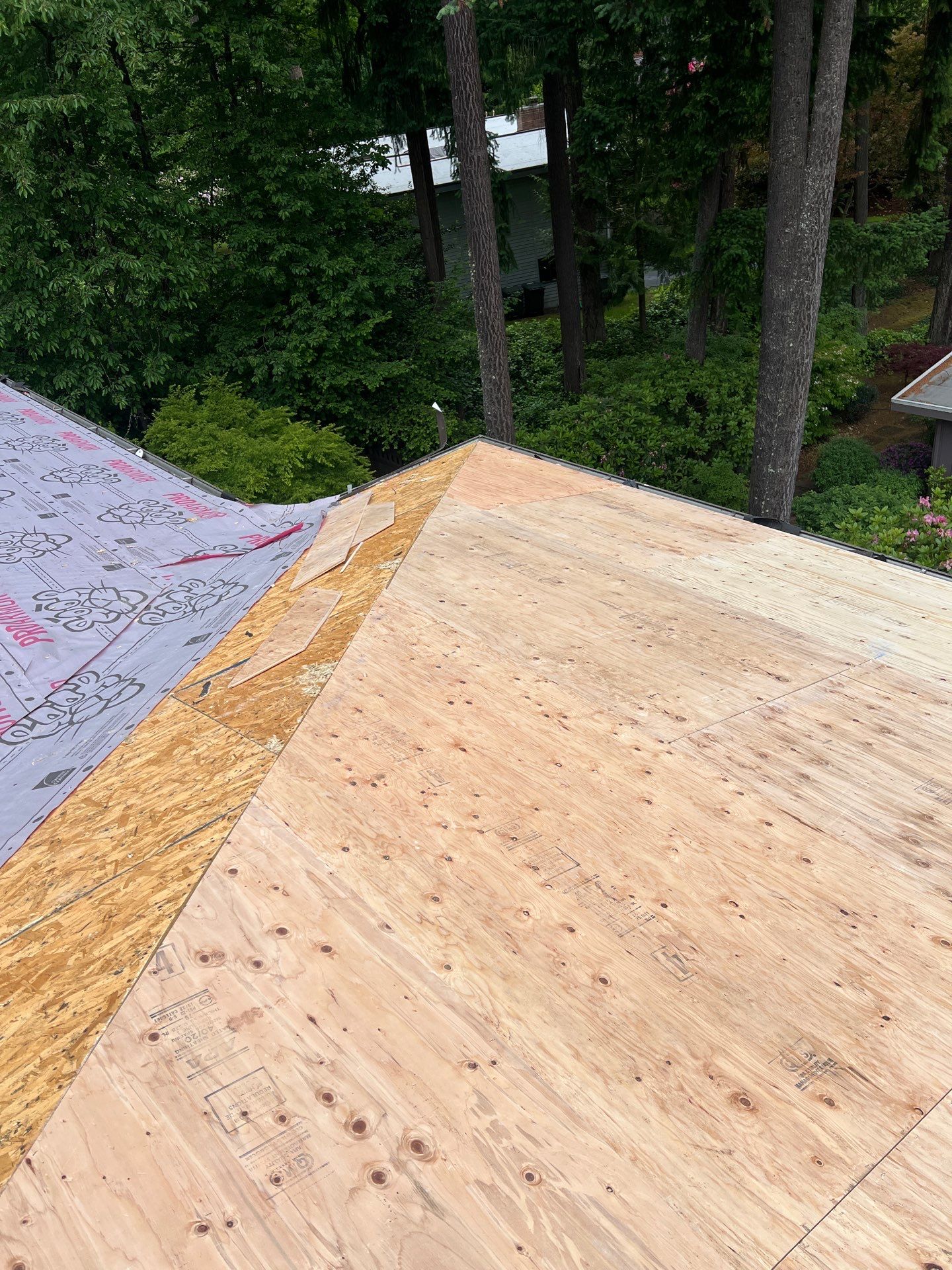 Residential Roofing Installation using GAF HDZ Shingles by Roofing Formula LLC