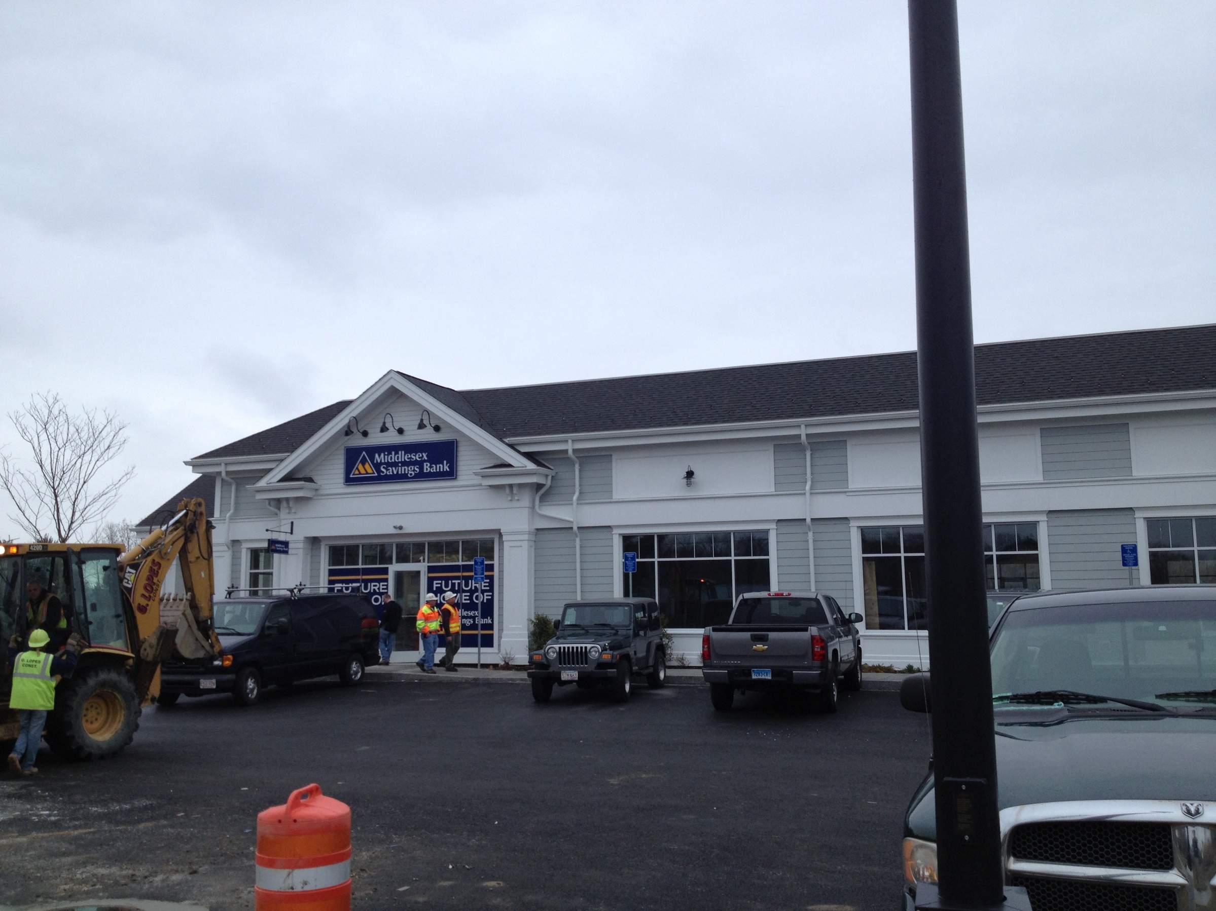 Commercial Gutter System at Wayland Town Center by Gutter Pro Enterprises