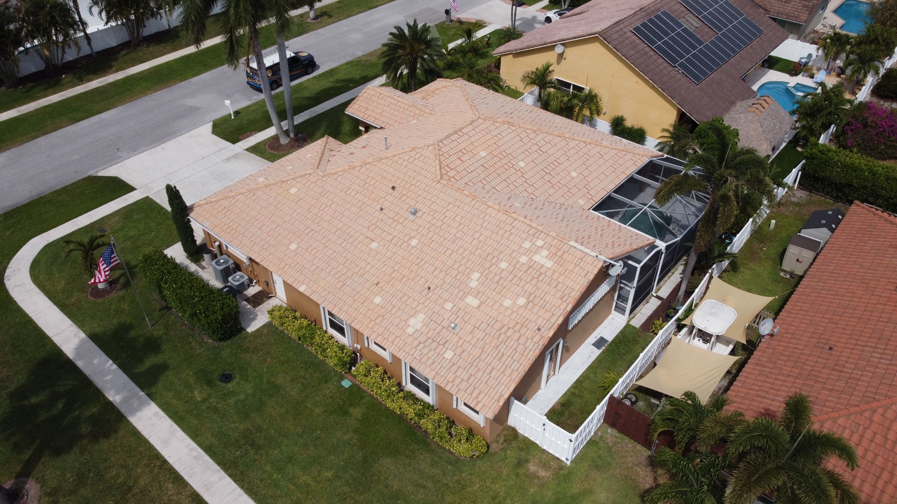 Residential Roofing Installation using Eagle Roofing Tile by BLUES BROTHERS ROOFING
