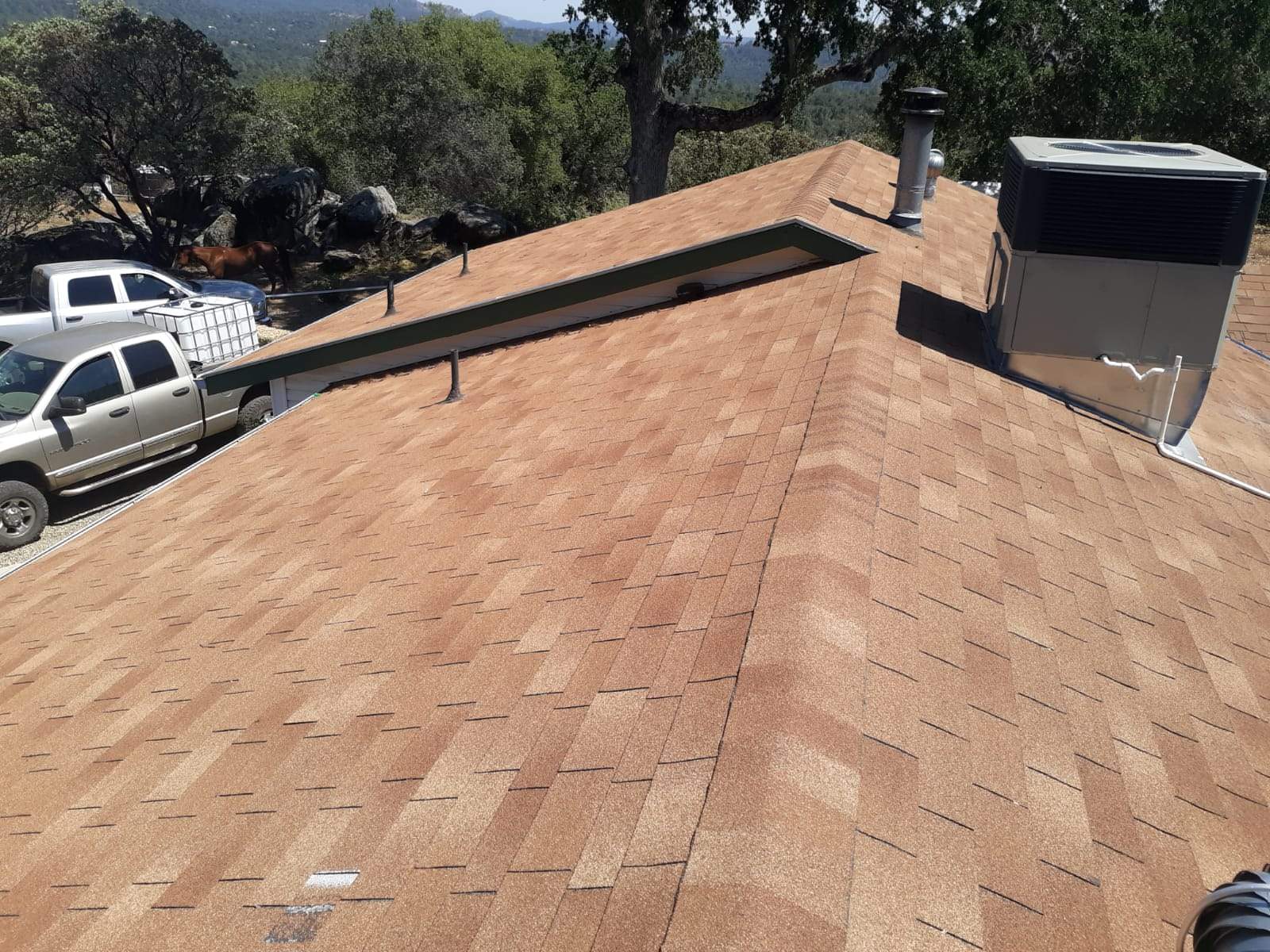 Metal roofing installation using Standing seam metal roofing system by Straight Edge Roofing Inc