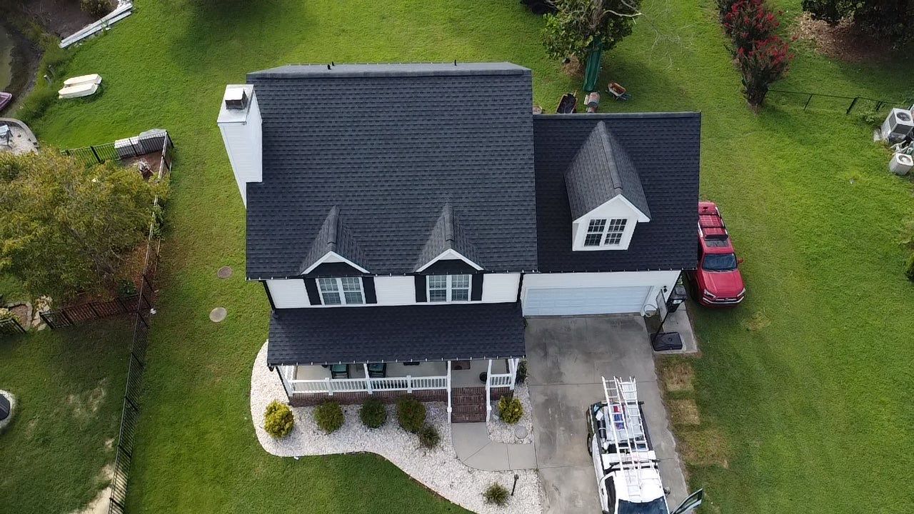 GAF HDZ Charcoal by Skybird Roofing