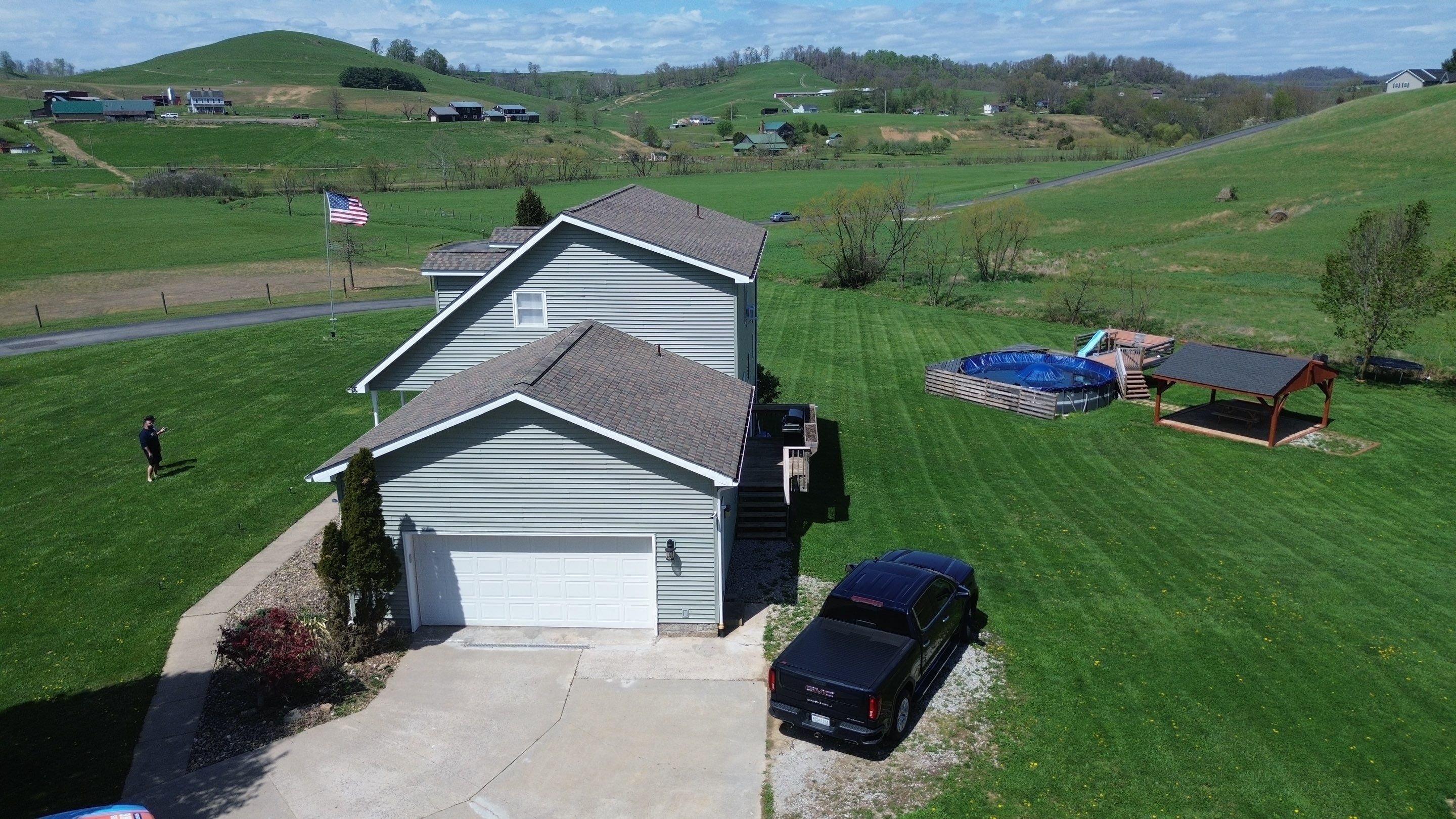Residential Roofing Installation using GAF Timberline HDZ Cedar Falls by Rainstoppers Roofing