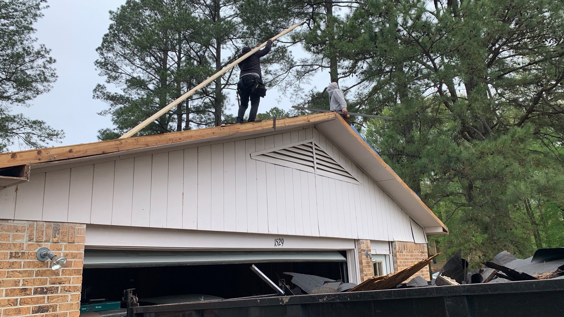 Residential Roofing Installation using CertainTeed XT25 by Hostetler Roofing