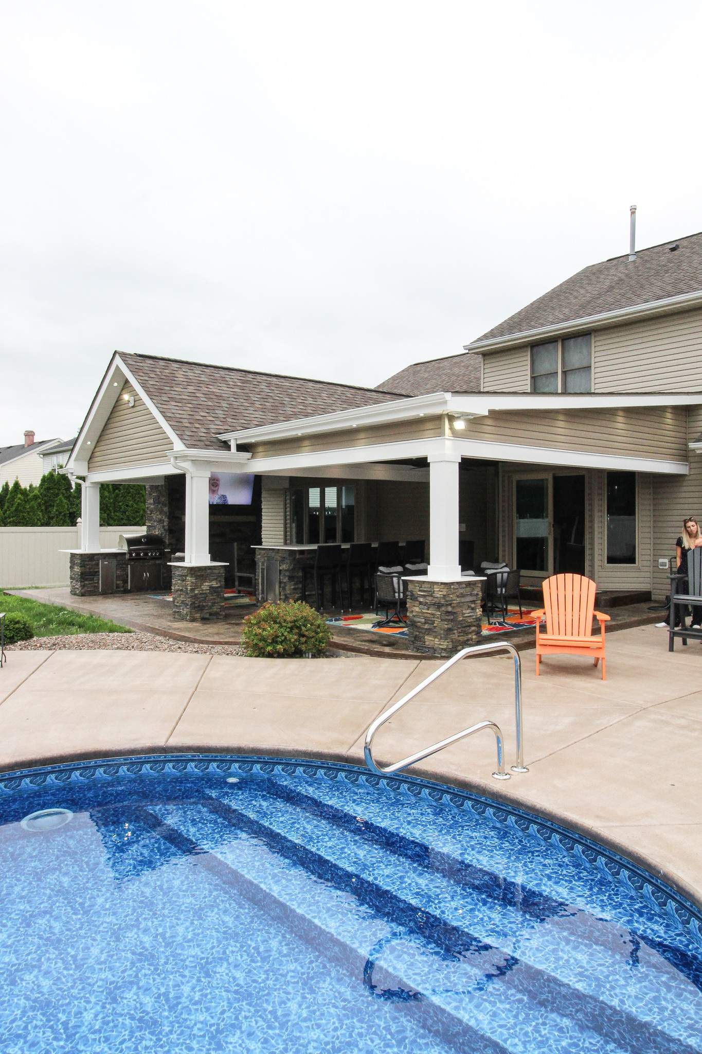 Outdoor Living Addition by Ivy Lea Construction