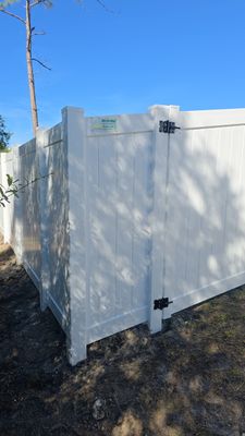 Vinyl Fence in Port Charlotte