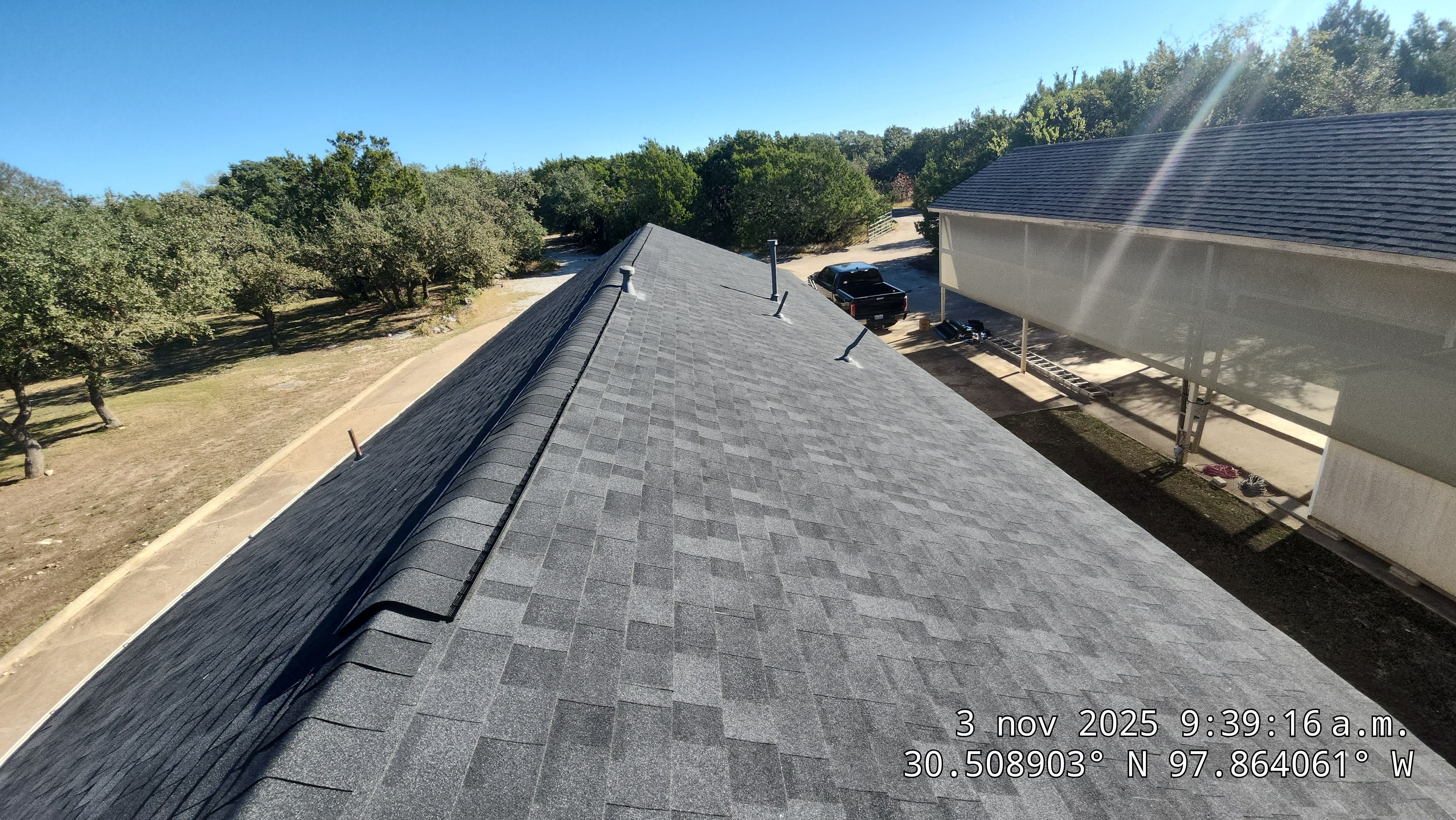 Residential Roofing Replacement and Exterior Restoration in Leander, Texas by Caliber Restoration LLC