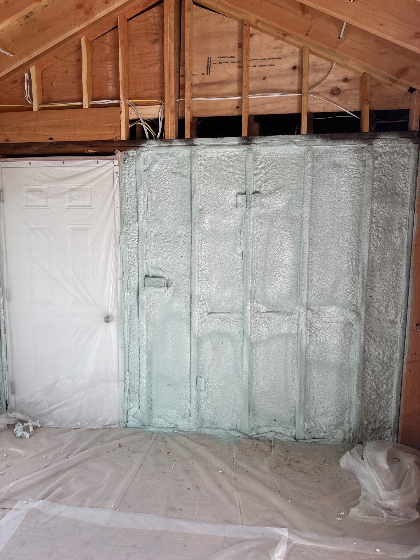 New Home Construction using Closed Cell Spray Foam by NYS Foam & Energy