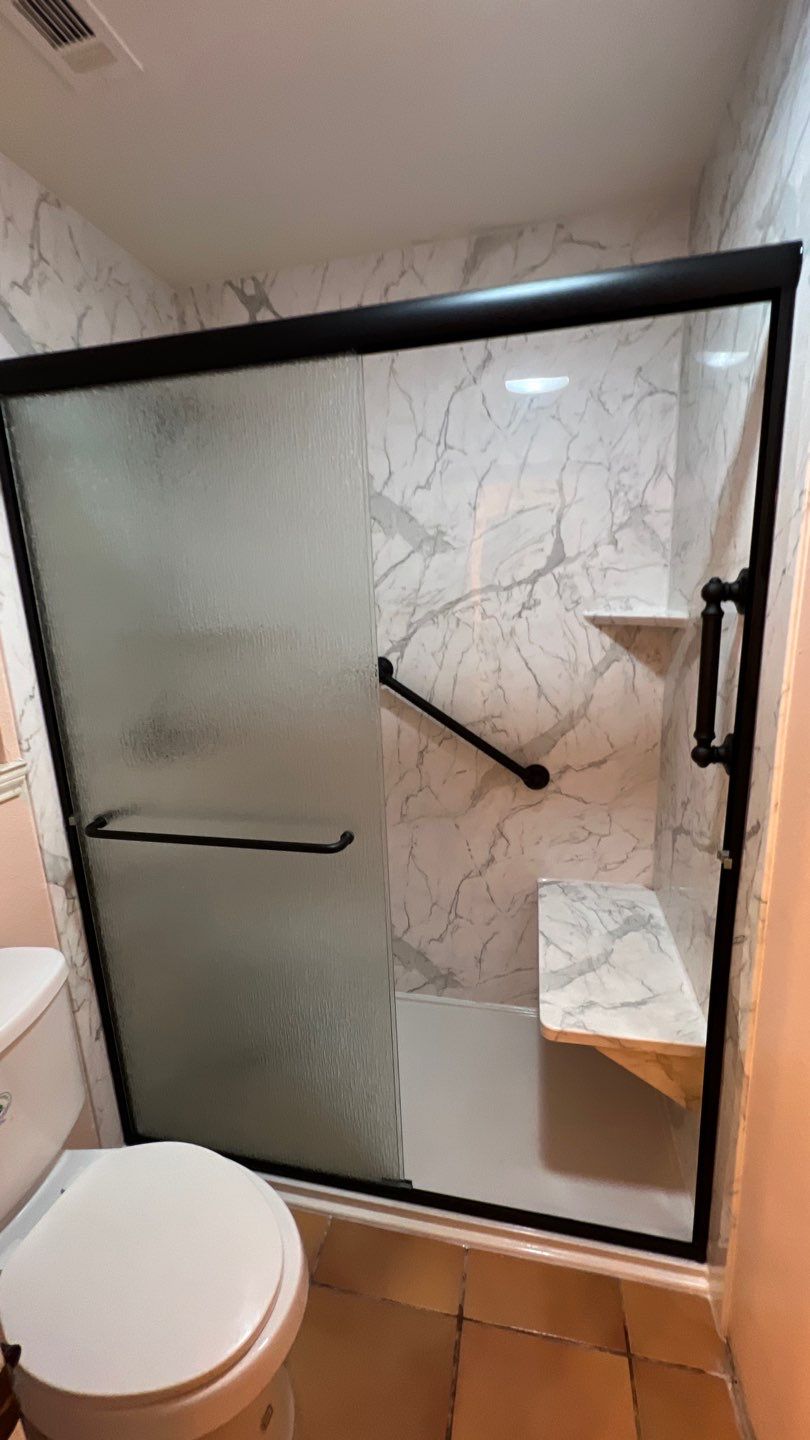 Leon Valley Tub to Shower Conversion by Legacy Bath and Kitchen