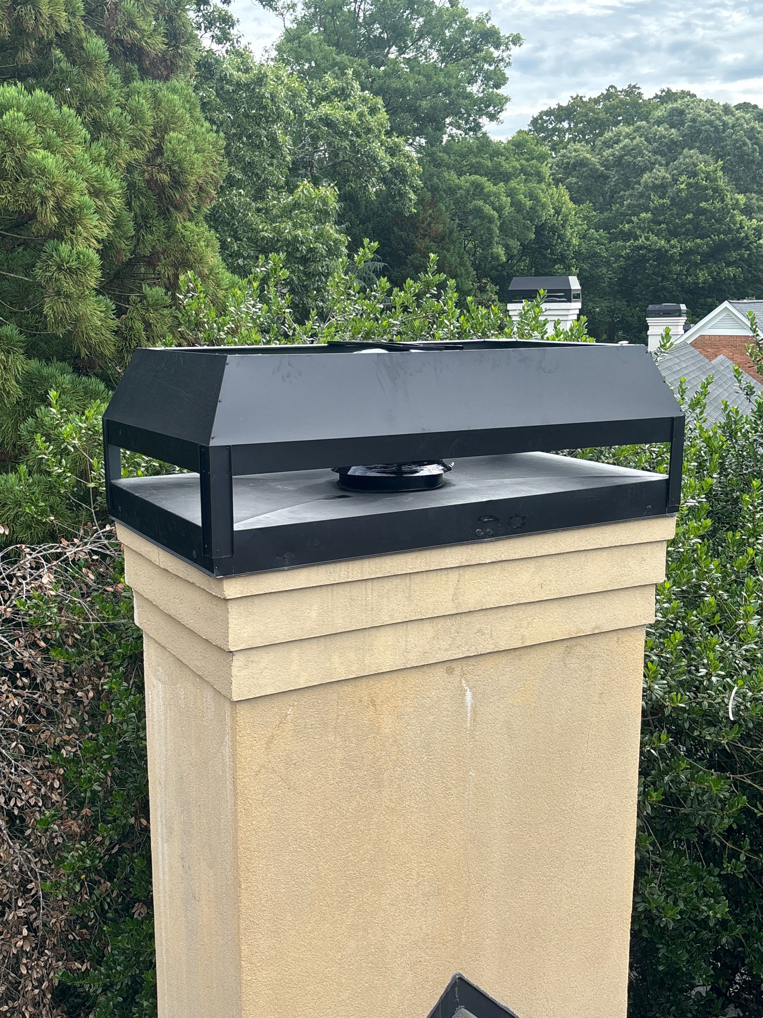 Replace Chimney cap by Deerfield Roofing LLC
