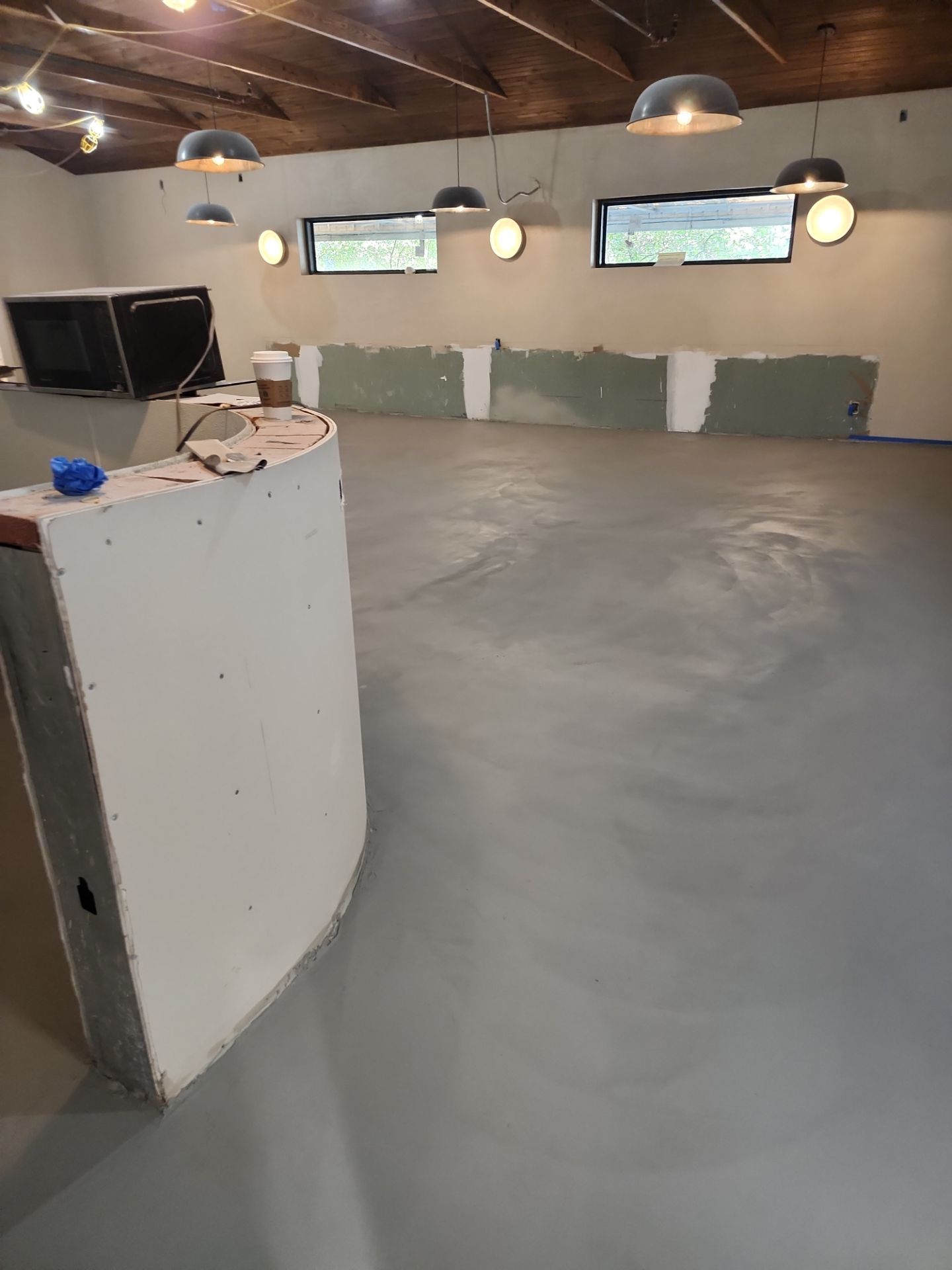 Machialina Restaurant Microtopping by Seamless Surfaces