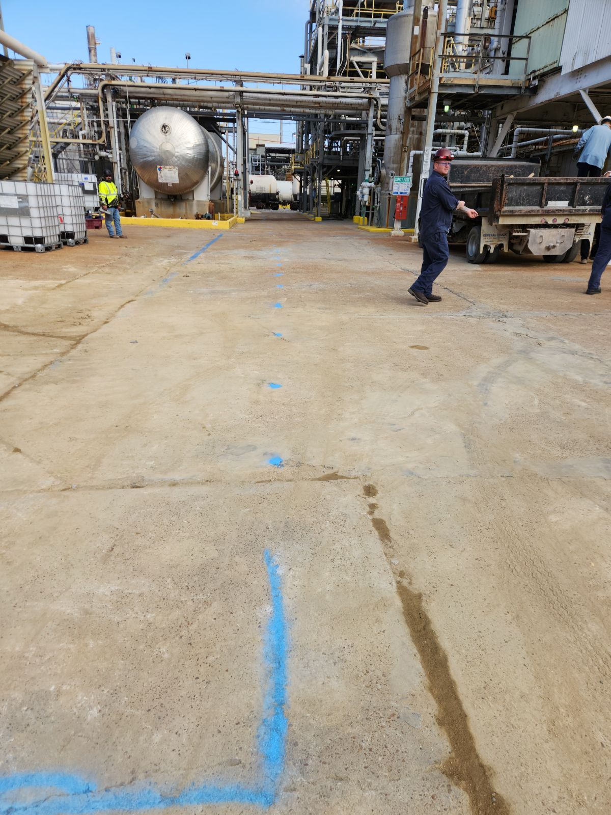 Industrial Plant Hired us to locate Water Line Loop by Alsip Locating Service, LLC