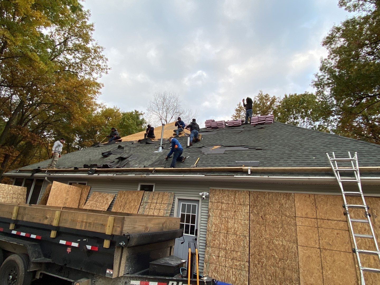 Roof Replacement using Owens Corning by 180 Contractors