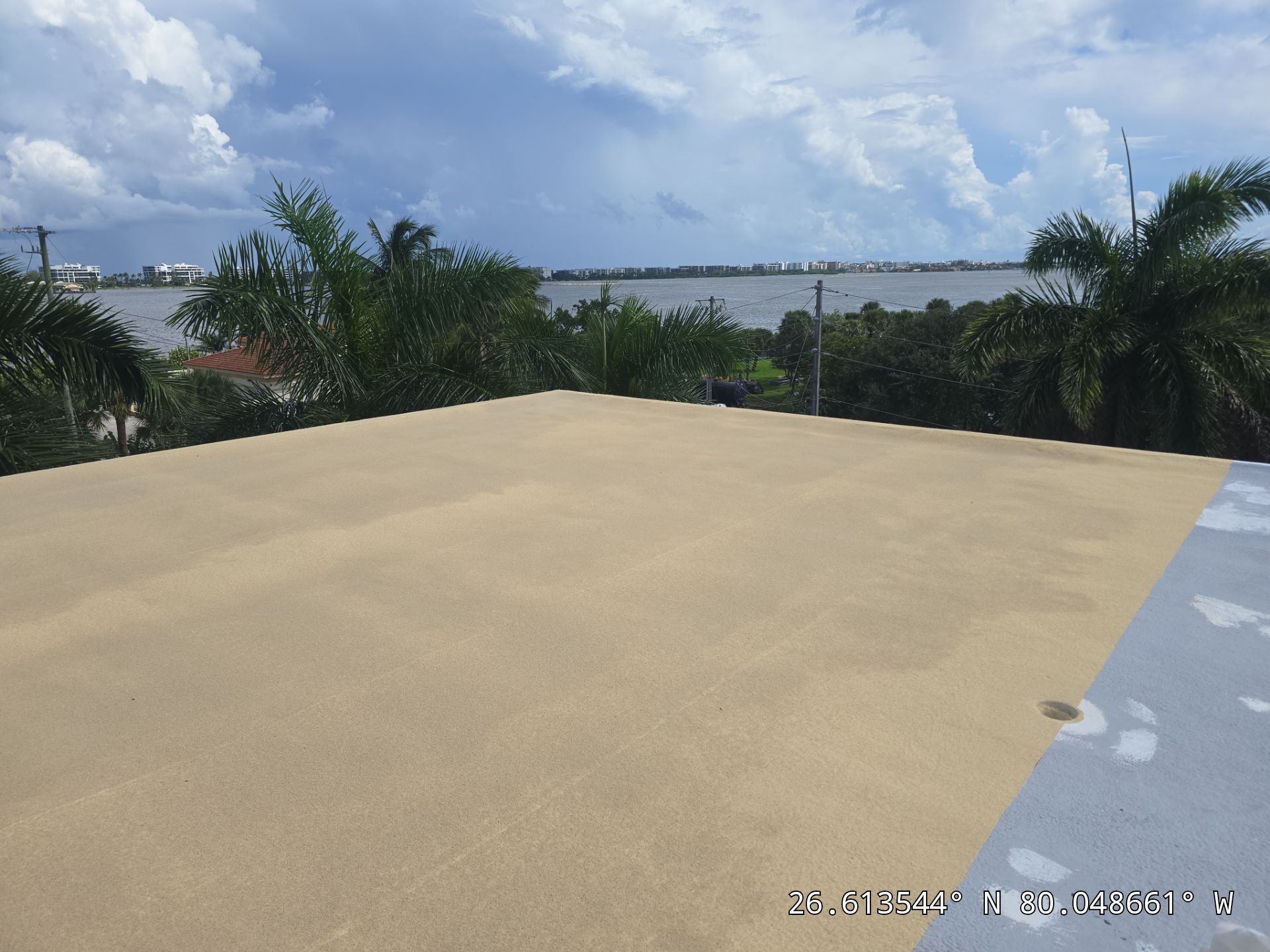 Commercial Roof Restoration for Lake Worth Beach Flat Roof Project by Roof King LLC