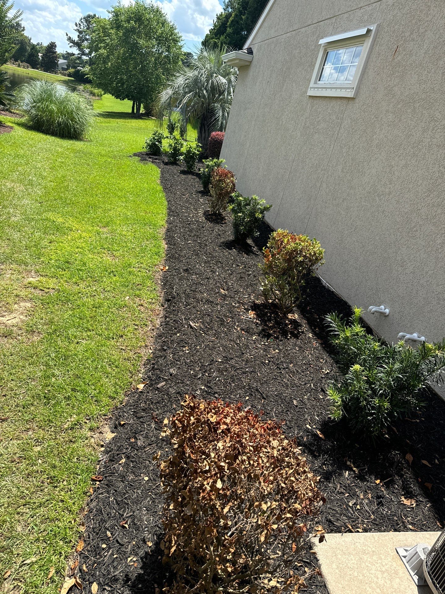 Residential Landscape Refresh and Full Mulch Installation by Lowcountry Scapes, LLC