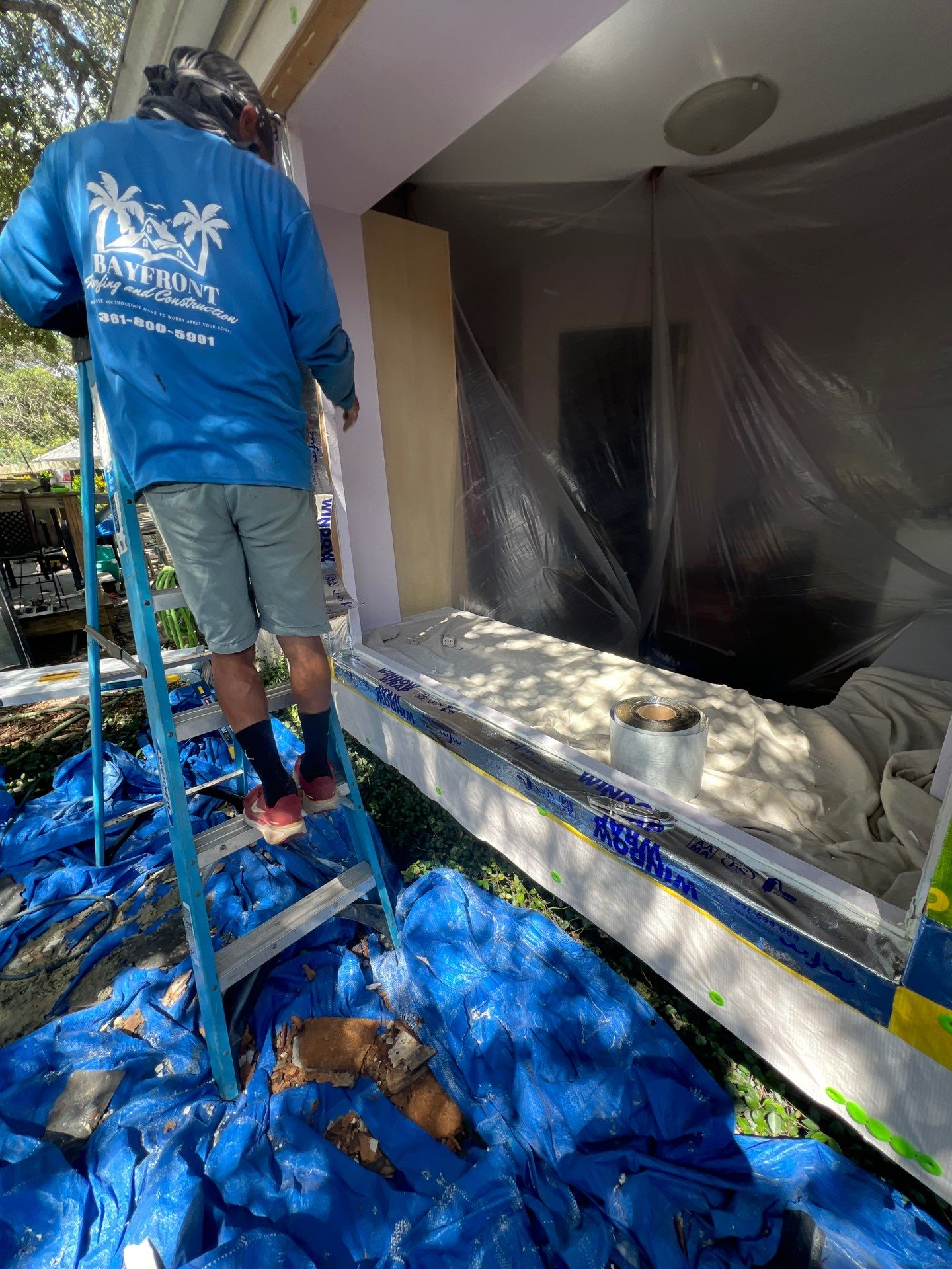 Rotting away under the Oaks by Bayfront Roofing and Construction
