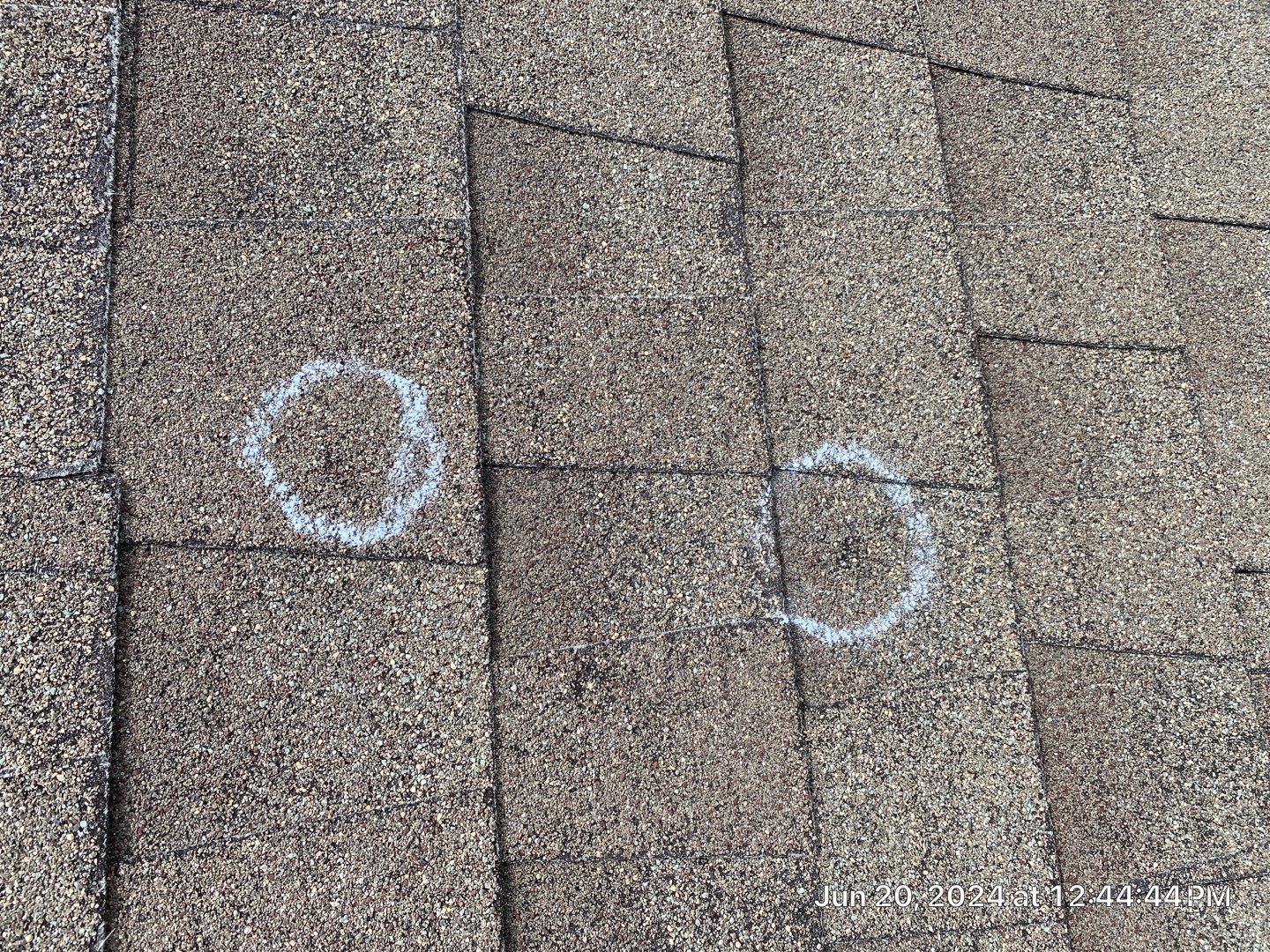 Hail Roof inspection in Jenks by Decor Roofing & Restoration