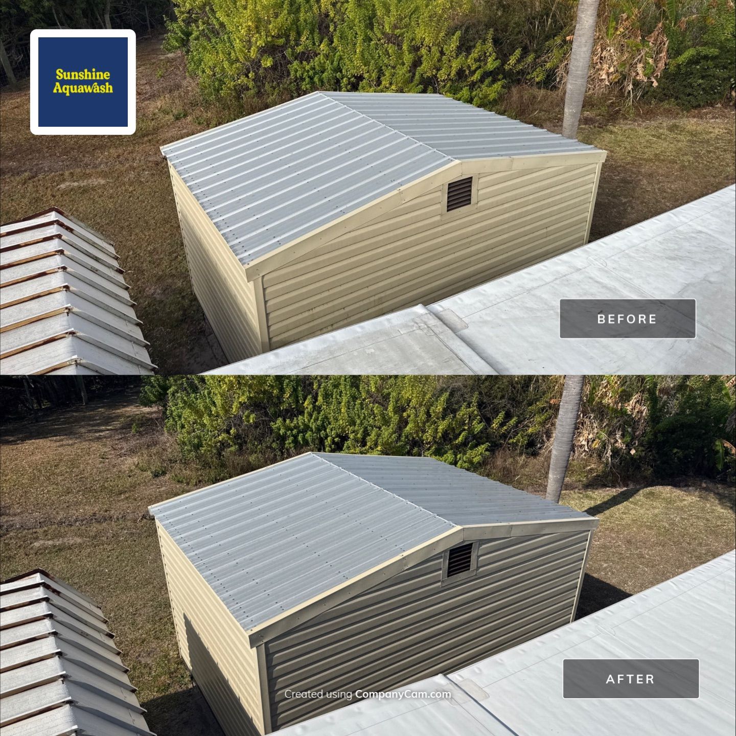 TPO Roof Cleaning & Mobile Home Soft Wash in Chulavista Landings – Ruskin, FL by Sunshine AquaWash