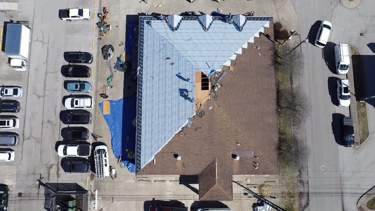 Commercial Roofing Installation using Certainteed Landmark Pro Shingles by Fahey Roofing + Contracting