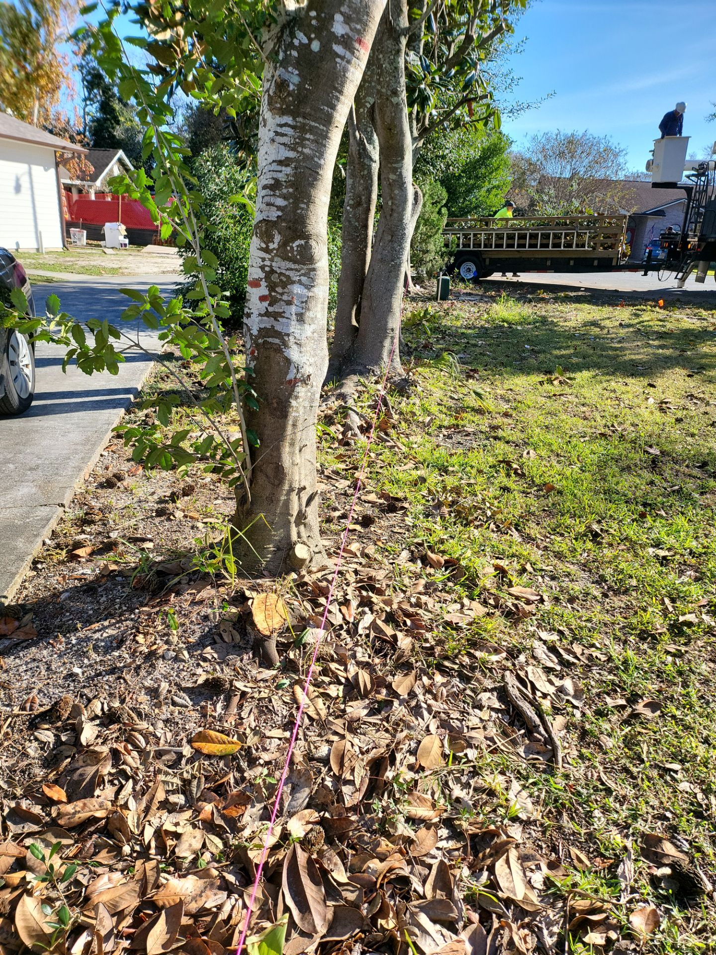 8' PRIVACY WOOD WITH 2 3/8 POUNDED POST  by Hip Square Fence Inc.