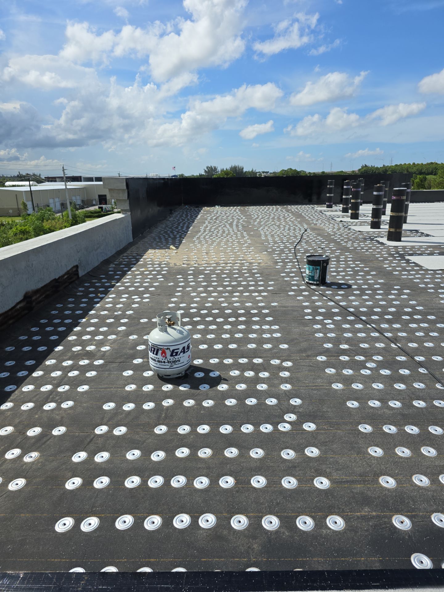 Torch Applied Modified Bitumen Roof Installation by Sailfish Roofing