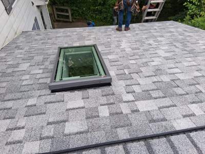 Roof Replacement with Skylight Installation in Frederick, MD