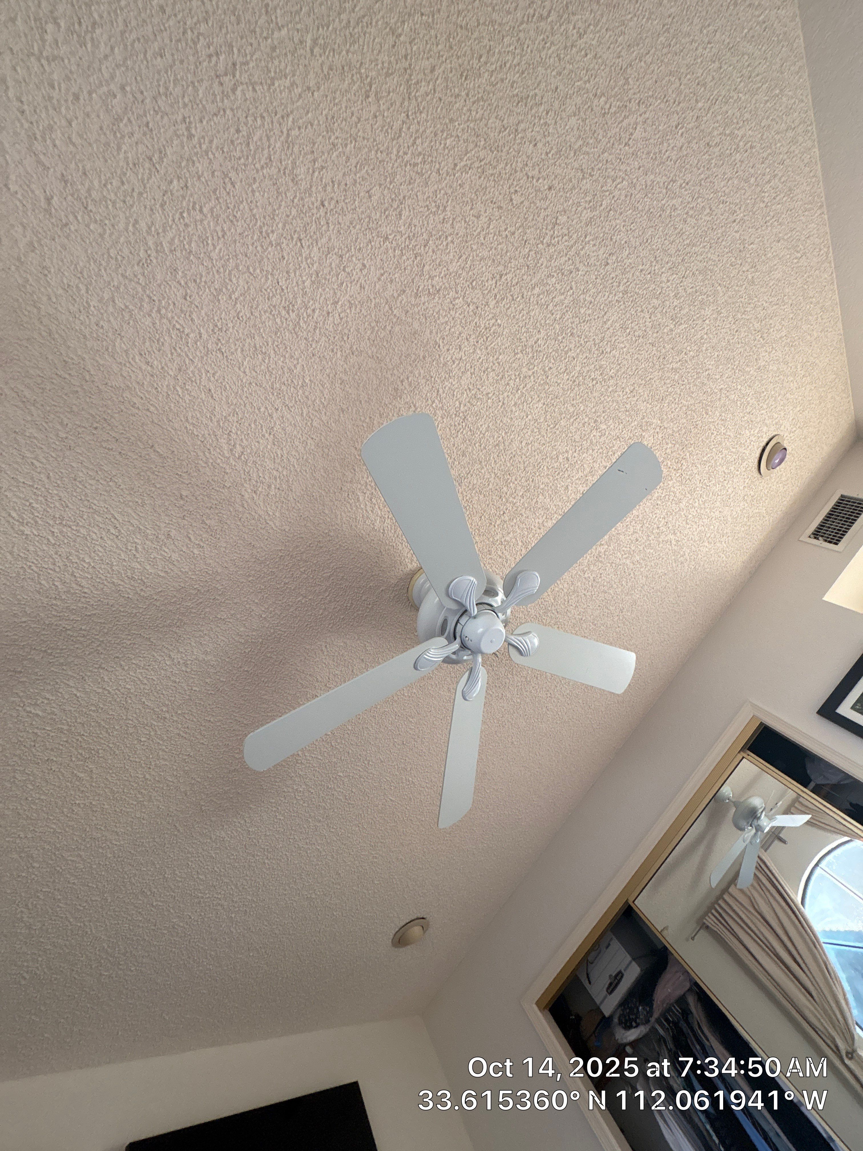 Ceiling lights by CompanyCam Sales Demo