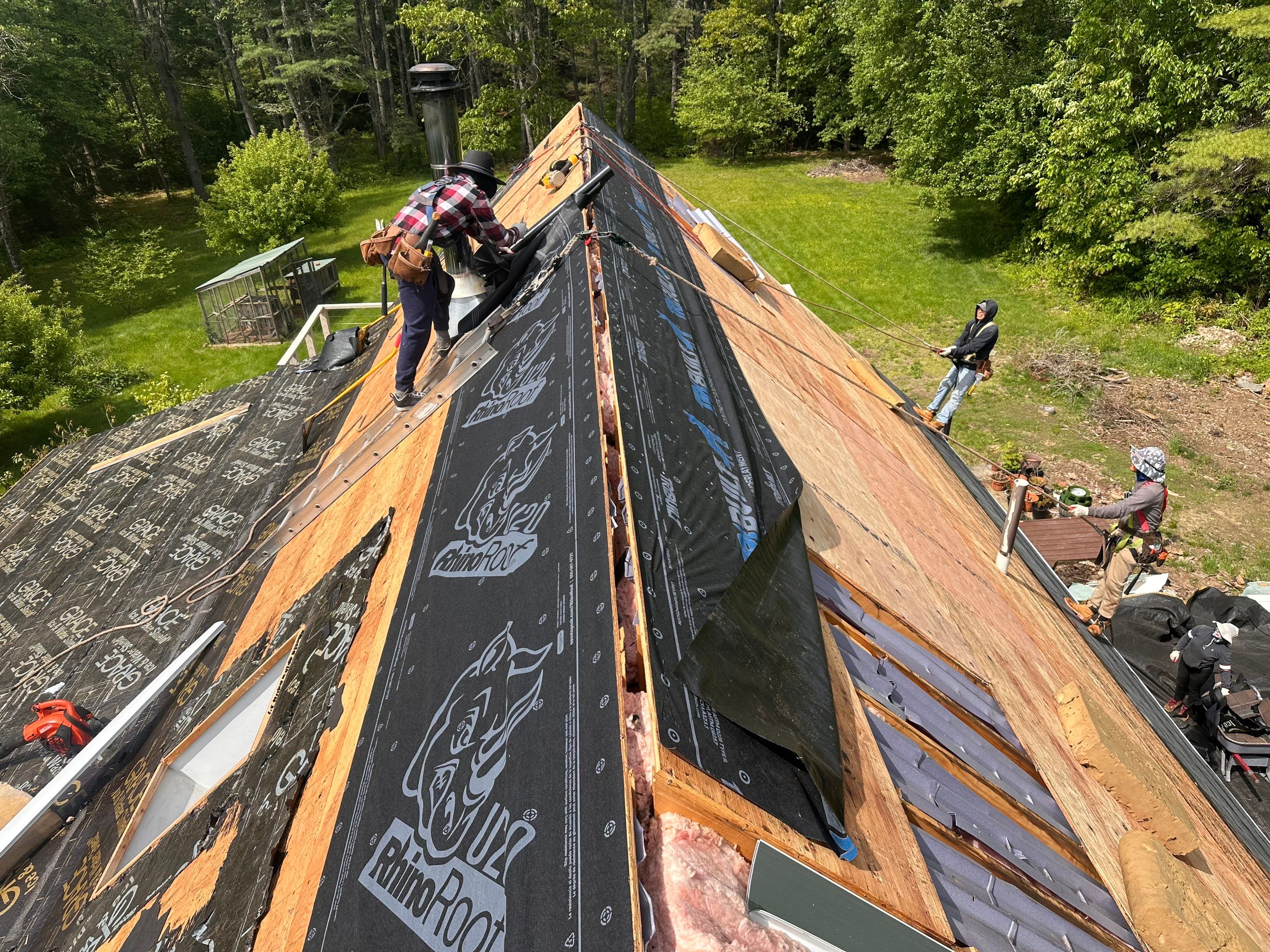 Owens Corning Asphalt Shingle Roof Replacement in North Berwick by Tall pine roofing