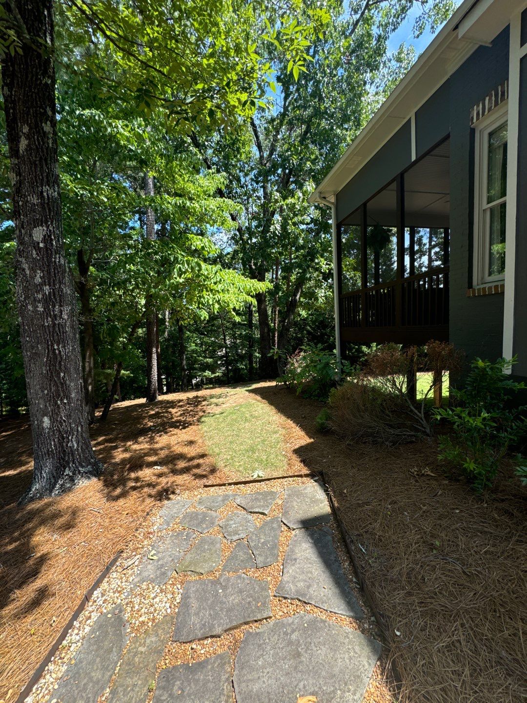 Greystone - Traditional Fence by Pillar and Pine