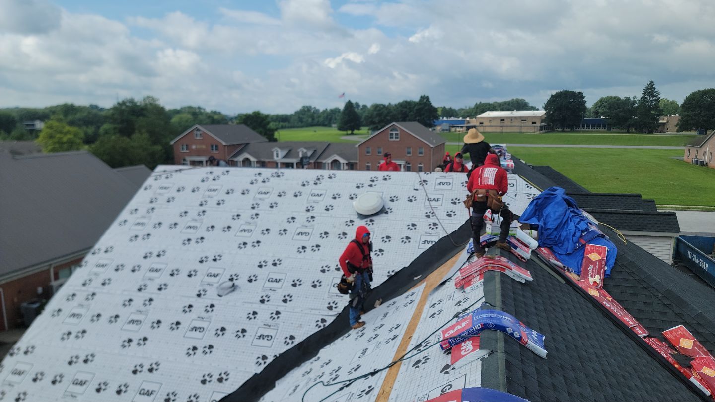 Gaf Architectural Roof Installation by Teflon Roofing