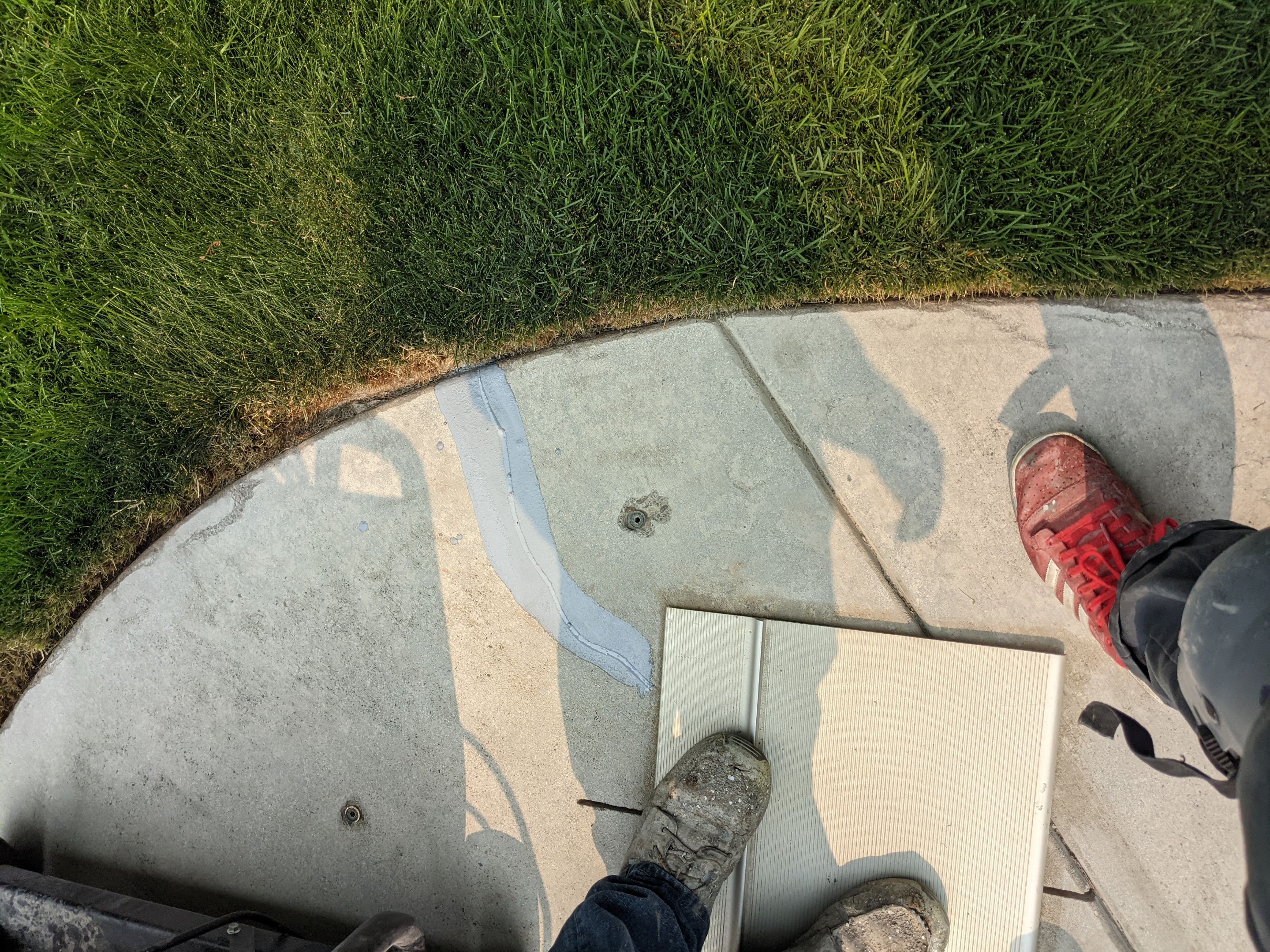 Pool Deck Transformation using Slate Stone by Croc Coatings, LLC