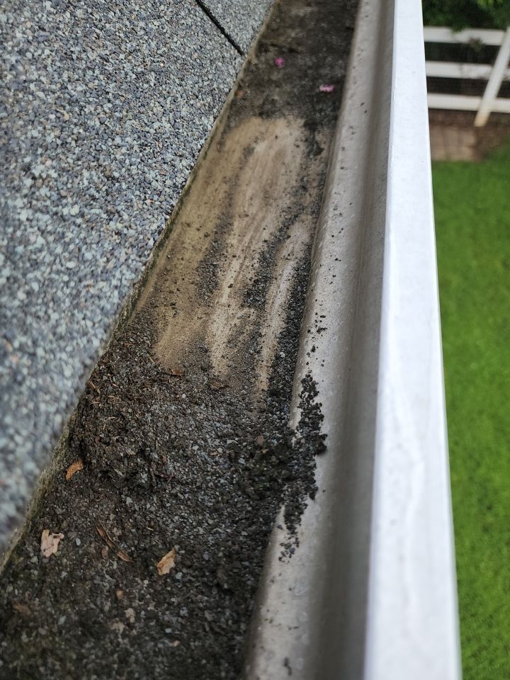 Gutter Cleaning using cleaner by G&H Home Tech Pros LLC