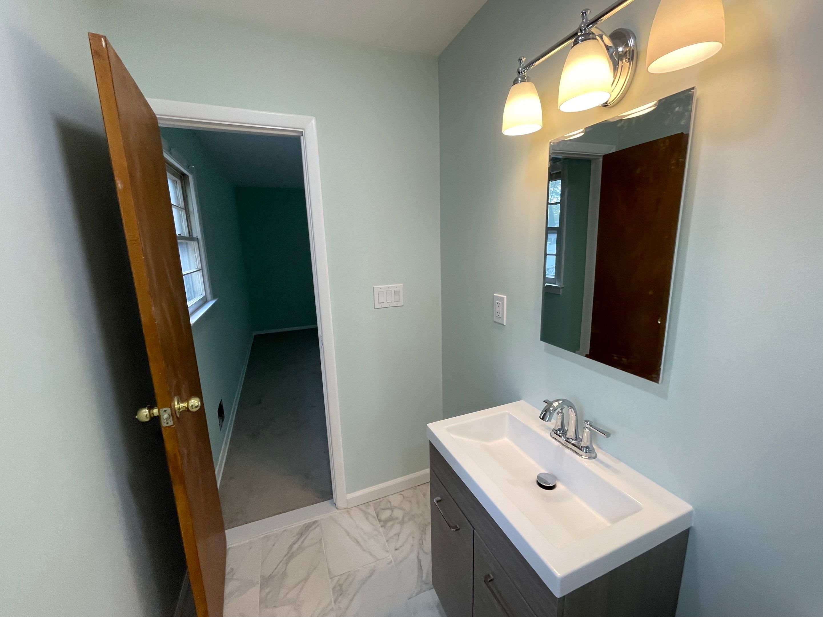 Bathroom Remodel using Tile by Home Concepts Construction