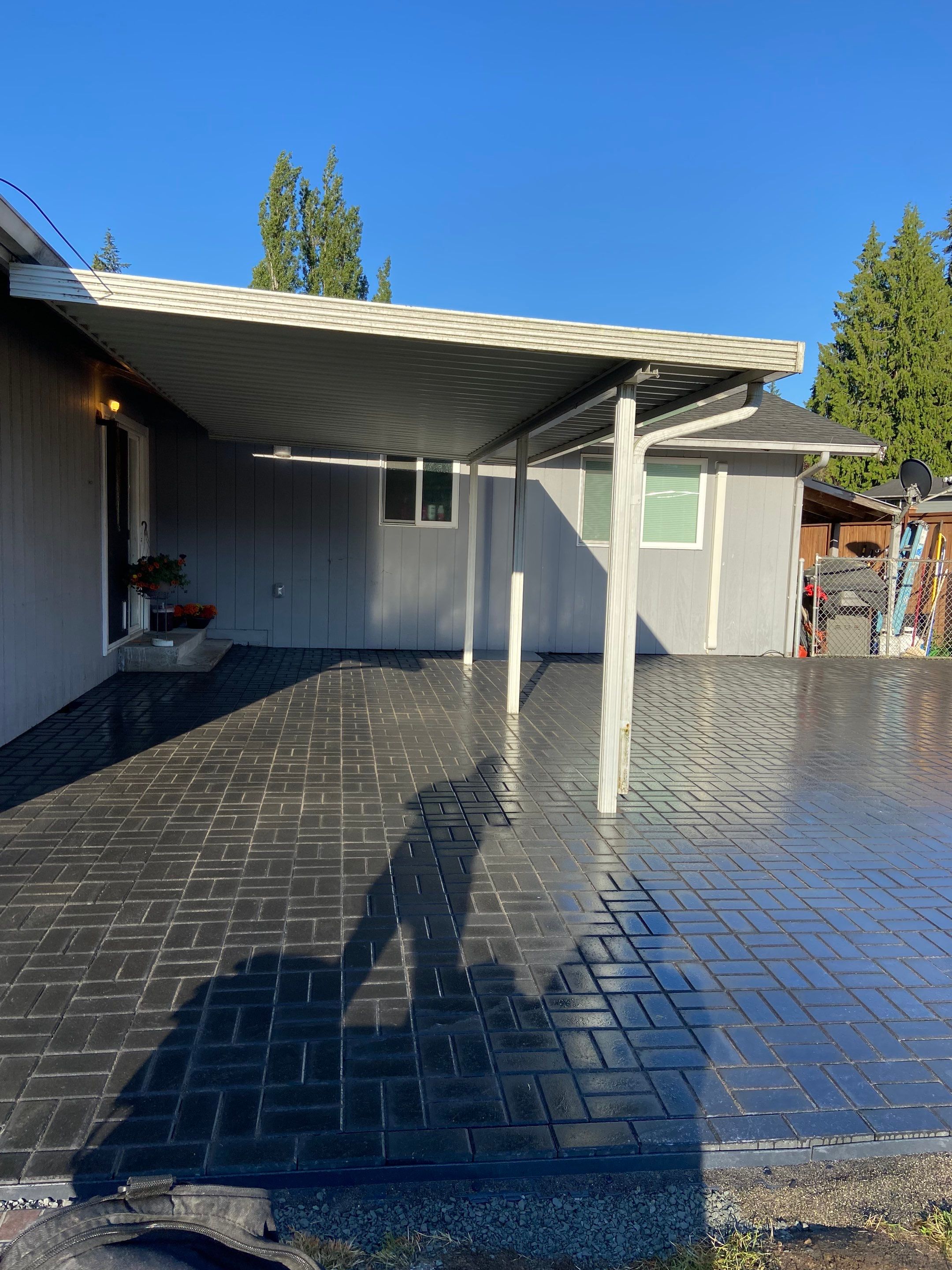 Connie G. Pavers Patio and Gravel Driveway by Jireh Asphalt & Concrete Inc 