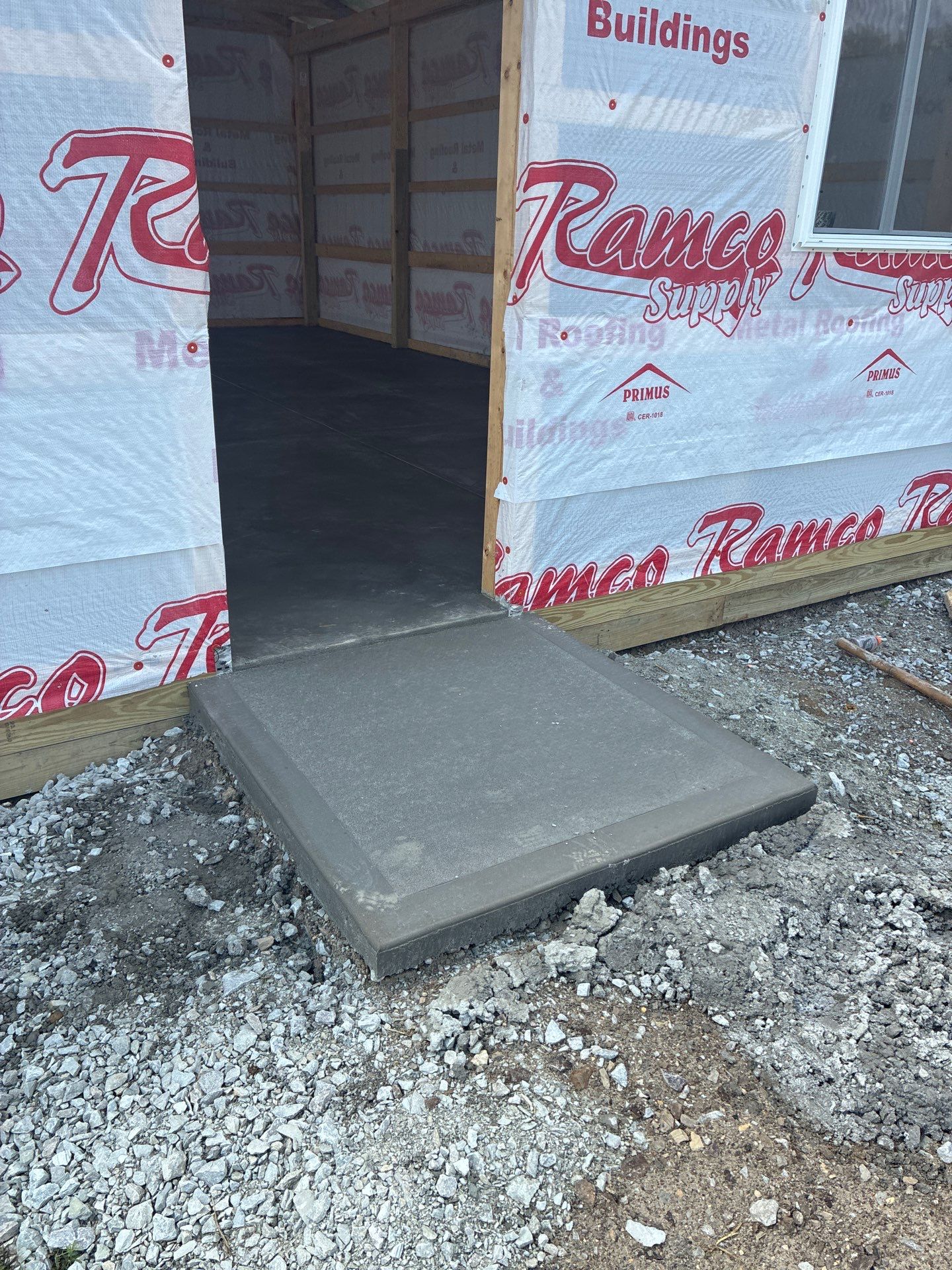 Custom Post-Frame Pole Barn with Concrete Floor in Greenfield by The Barn Builders