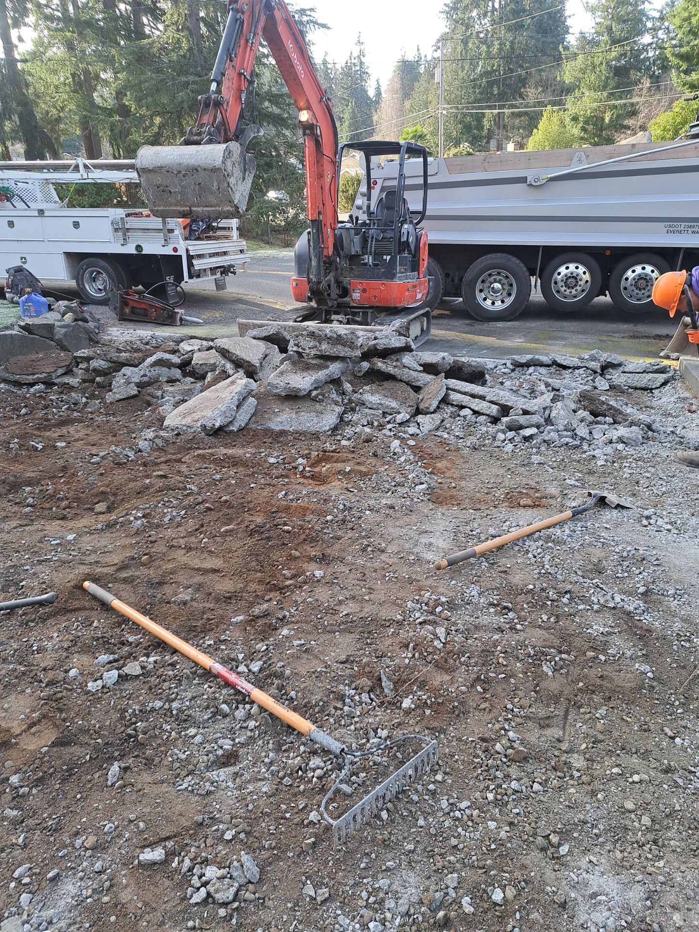 Stamped Concrete Patio and Driveway | Edmonds  by Jireh Asphalt & Concrete Inc 