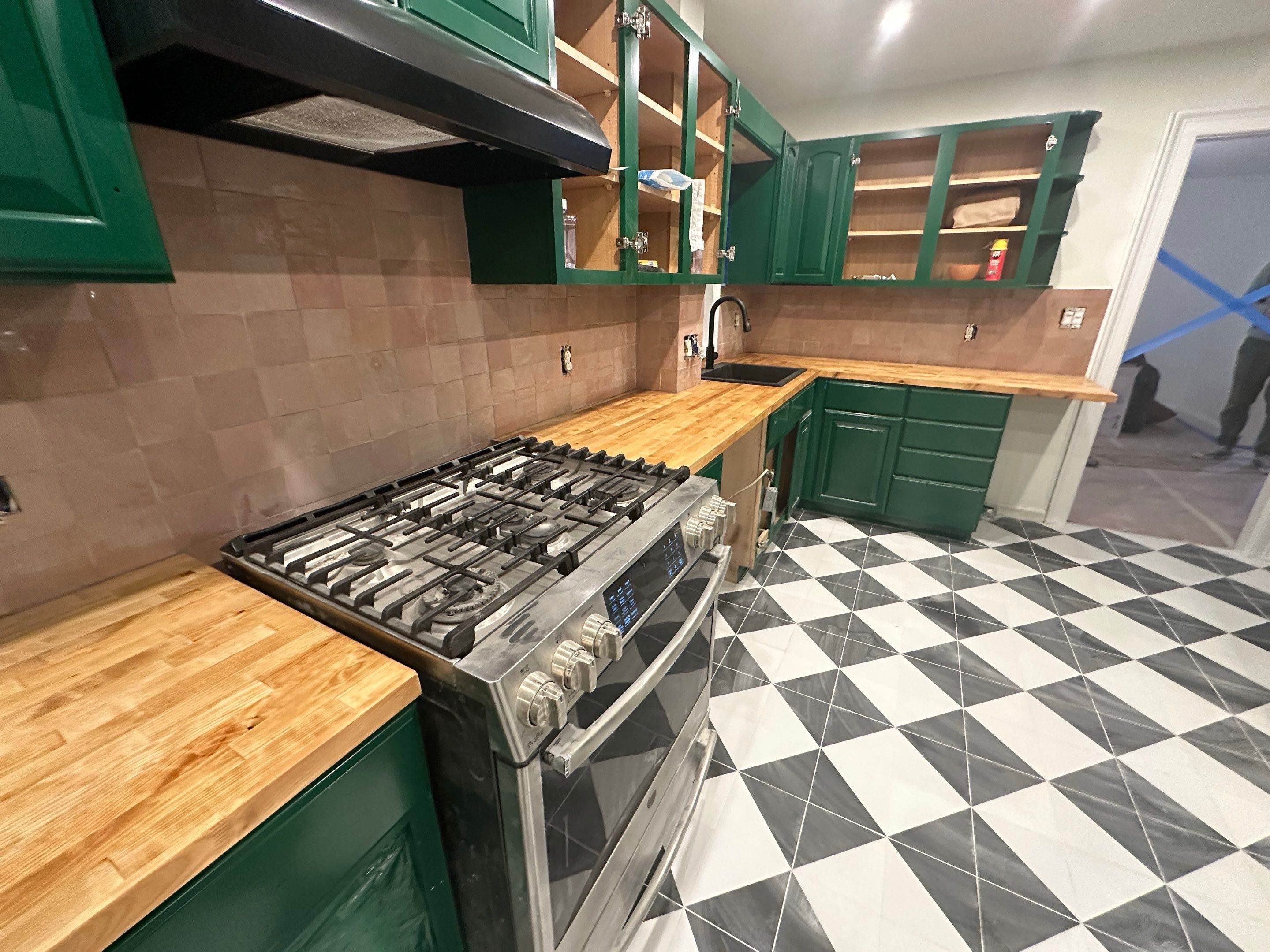 Home Remodel using Tile by Home Concepts Construction