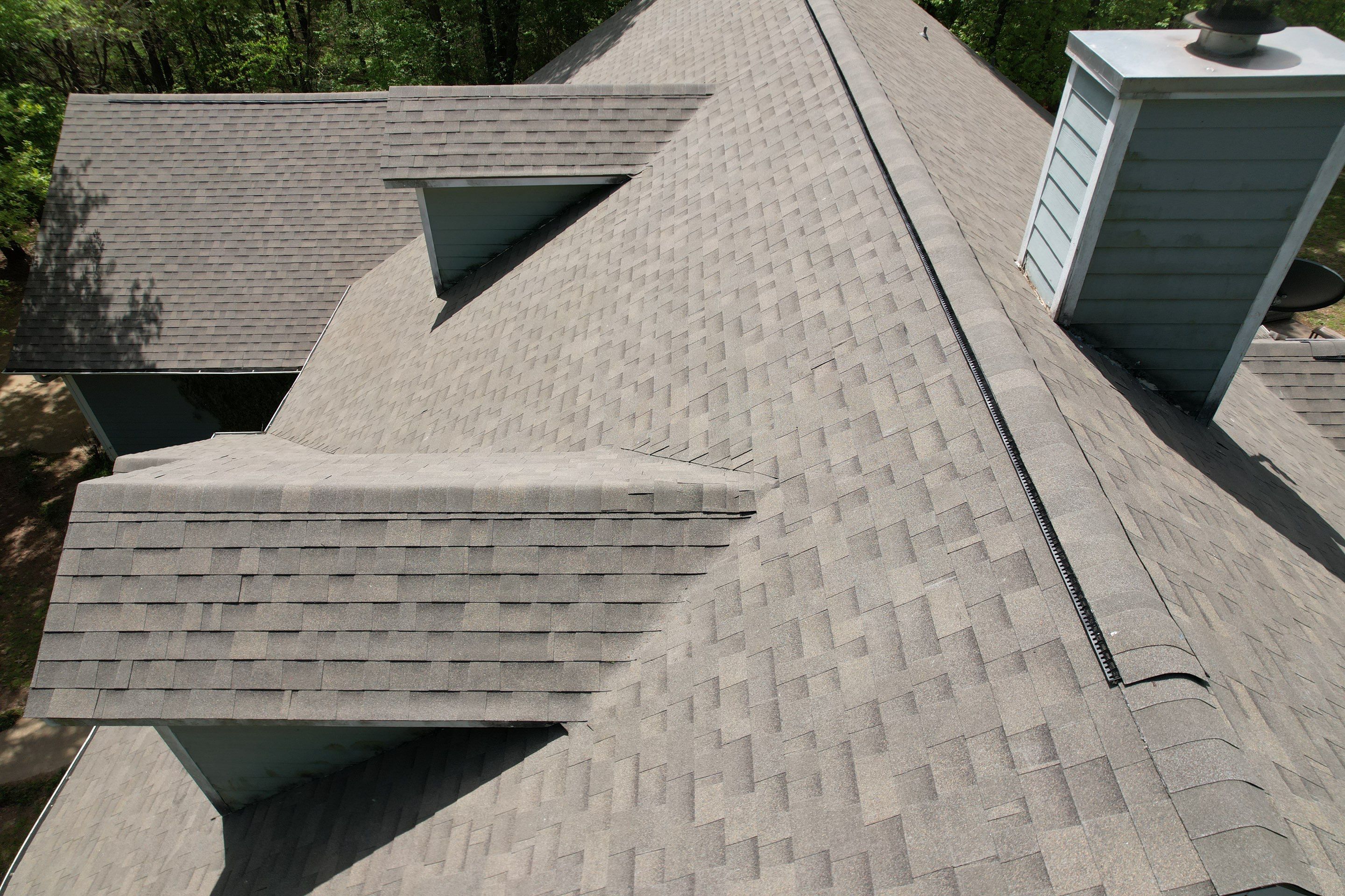 Residential Shingle Reroof using Malarkey Vista by Hostetler Roofing