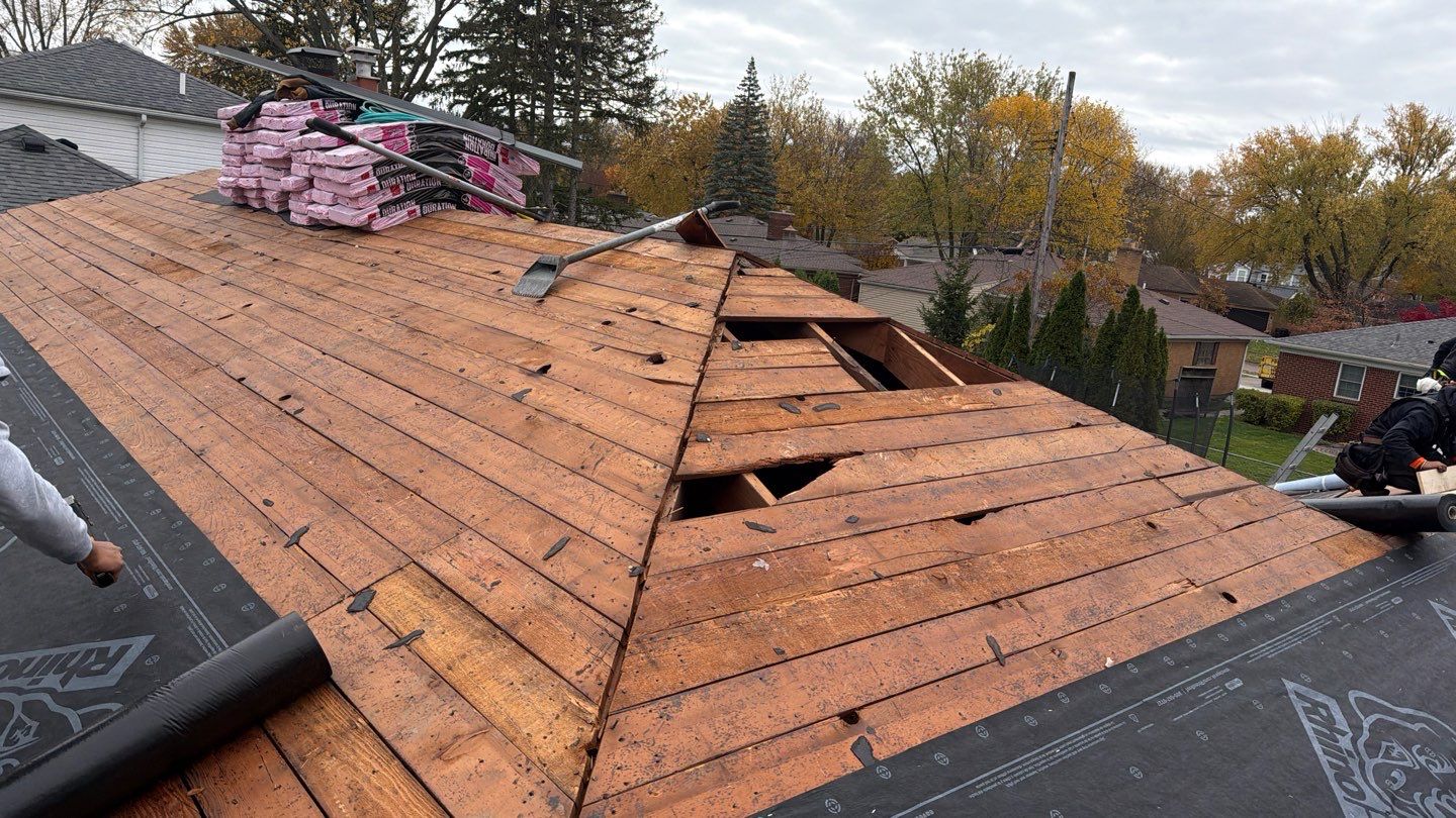 Roof Replacement using Owens Corning Onyx Black by 180 Contractors