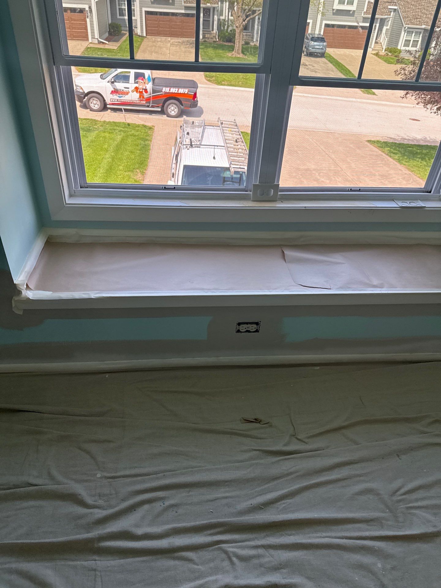 Condo Repaint Walls in Urbandale by Midwest Paint LLC